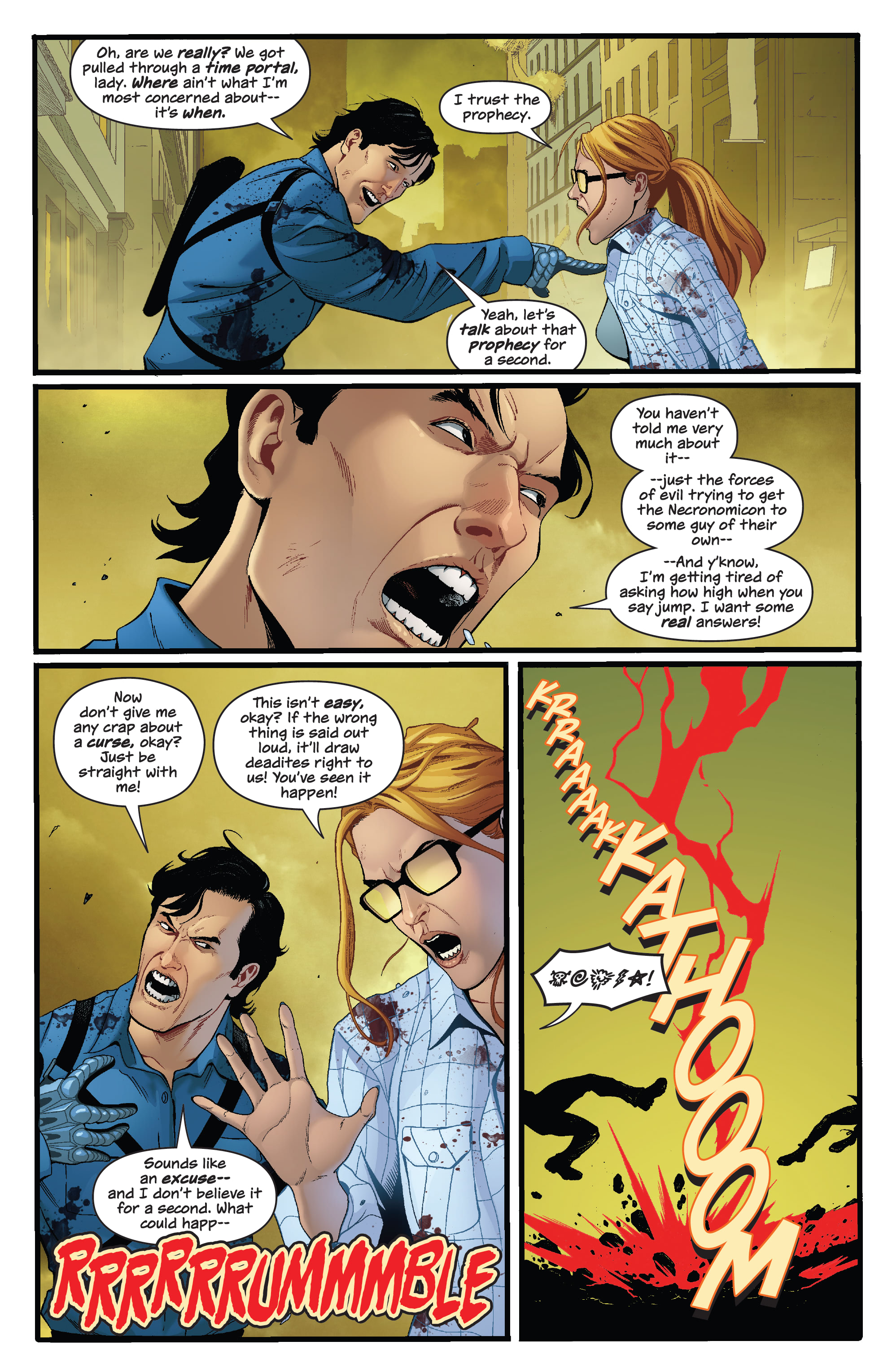 Read online Army of Darkness Vs. Reanimator: Necronomicon Rising comic -  Issue #3 - 8