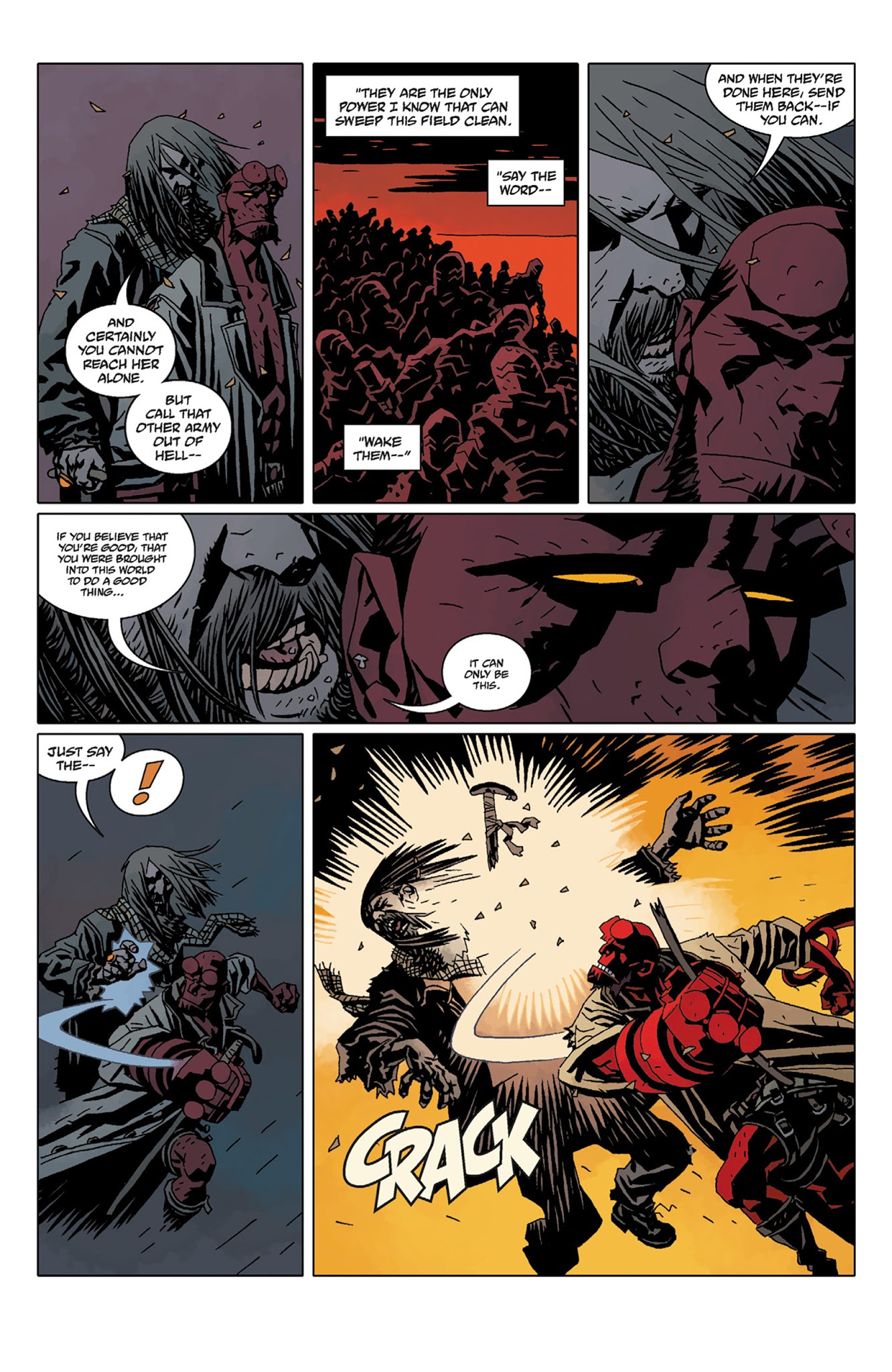 Read online Hellboy: The Storm And The Fury comic -  Issue # TPB - 74