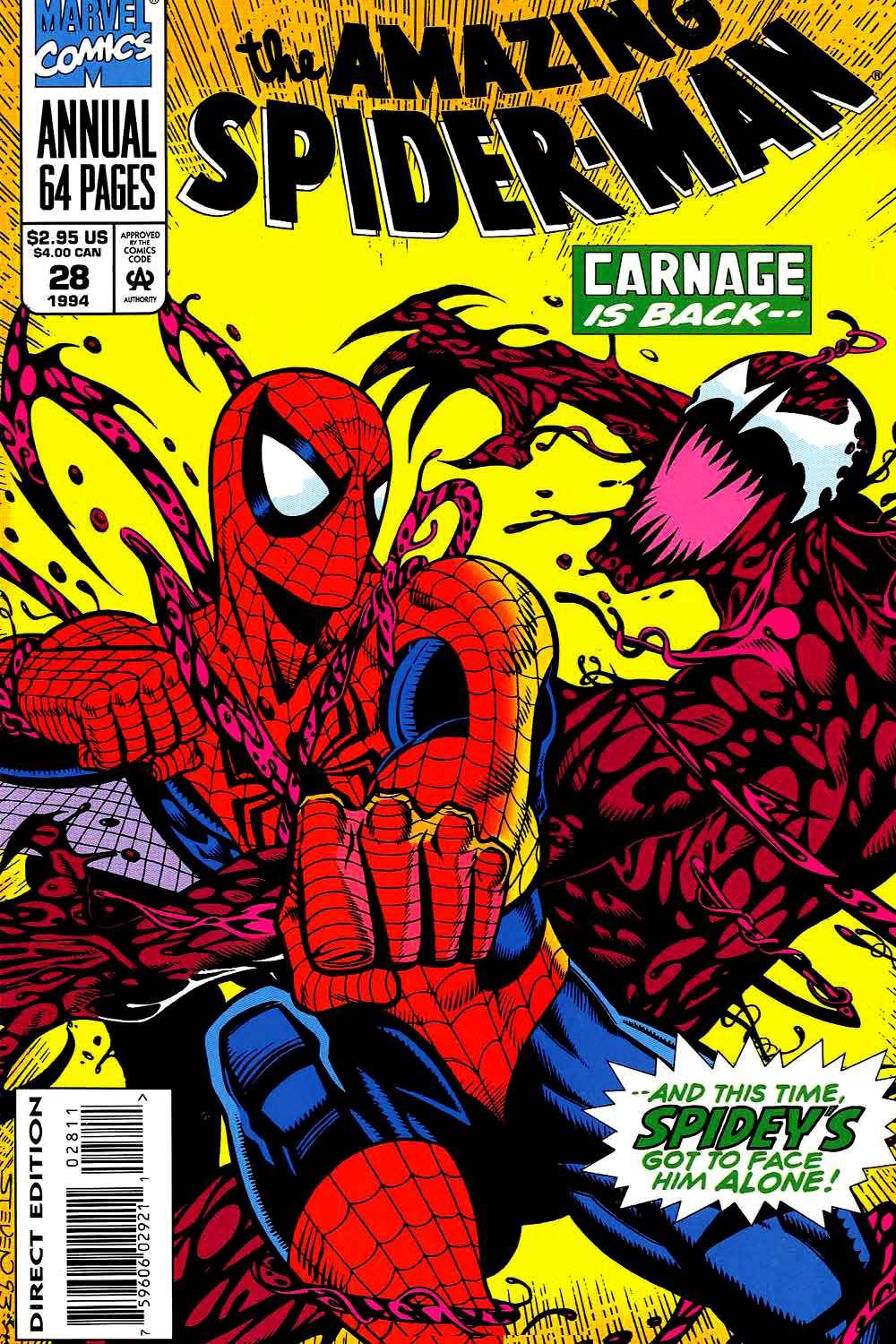Read online The Amazing Spider-Man (1963) comic -  Issue # _Annual 28 - 1