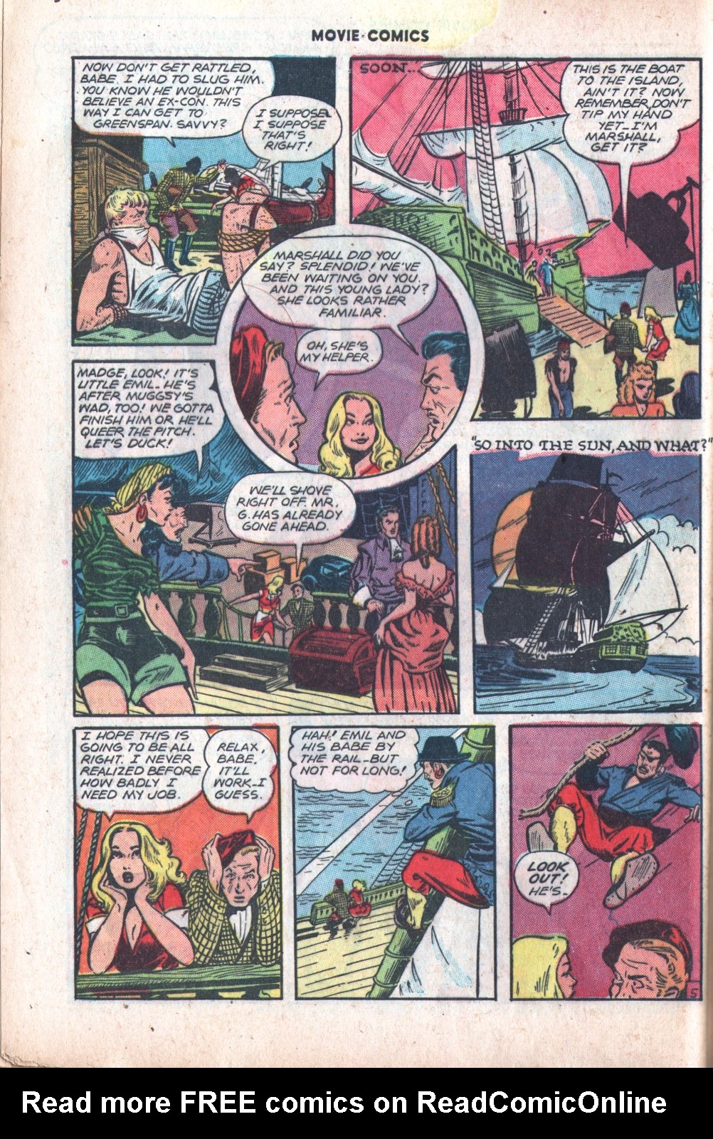 Read online Movie Comics (1946) comic -  Issue #2 - 46