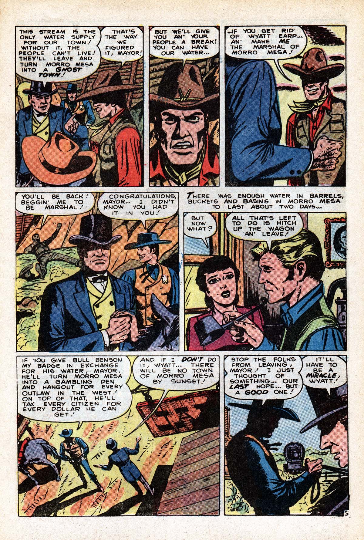 Read online Wyatt Earp comic -  Issue #30 - 9