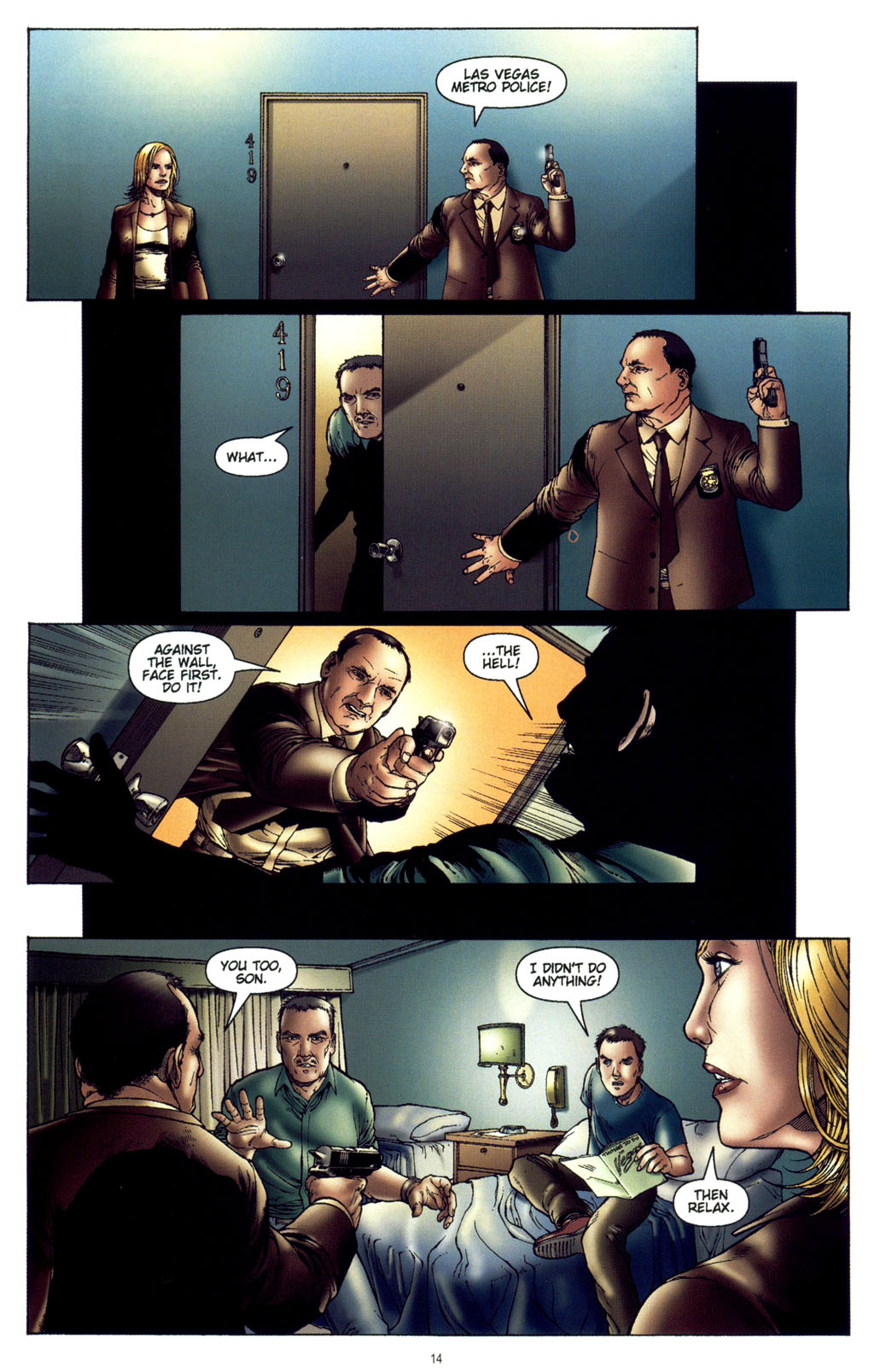 Read online CSI: Crime Scene Investigation: Bad Rap comic -  Issue #4 - 15