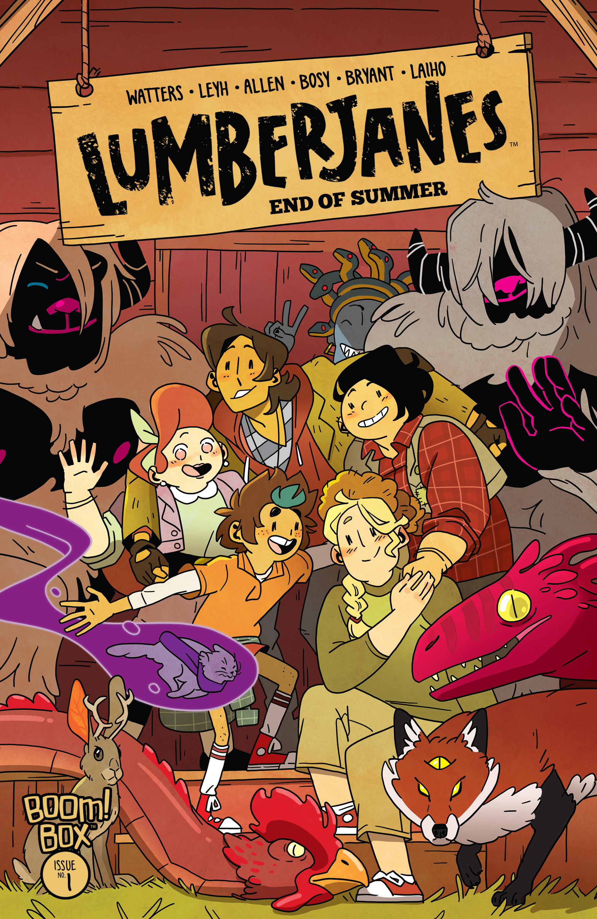 Read online Lumberjanes: End of Summer comic -  Issue # Full - 1