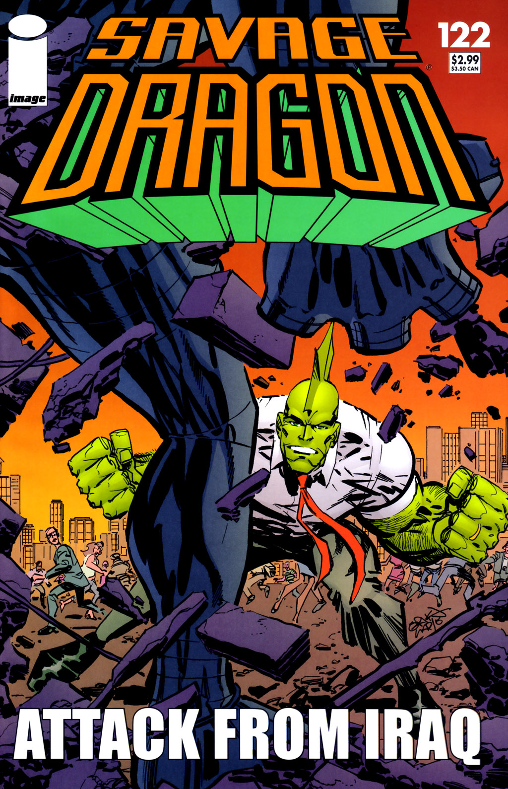 Read online The Savage Dragon (1993) comic -  Issue #122 - 1