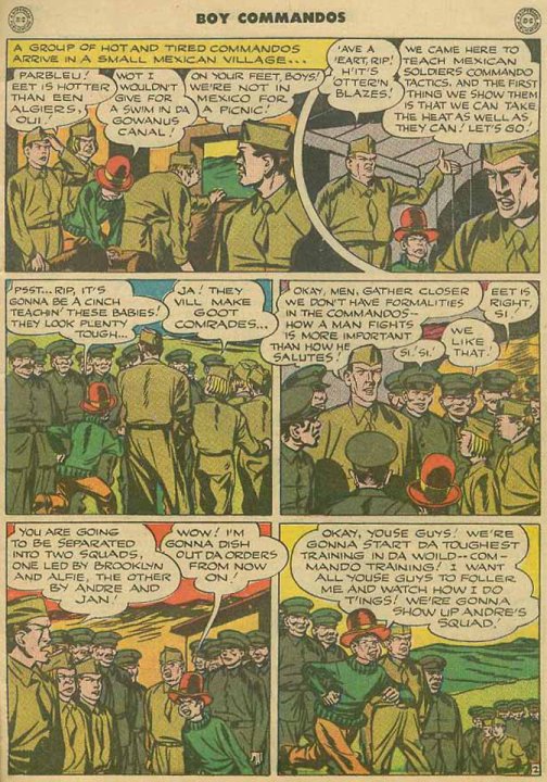 Read online Boy Commandos comic -  Issue #10 - 35