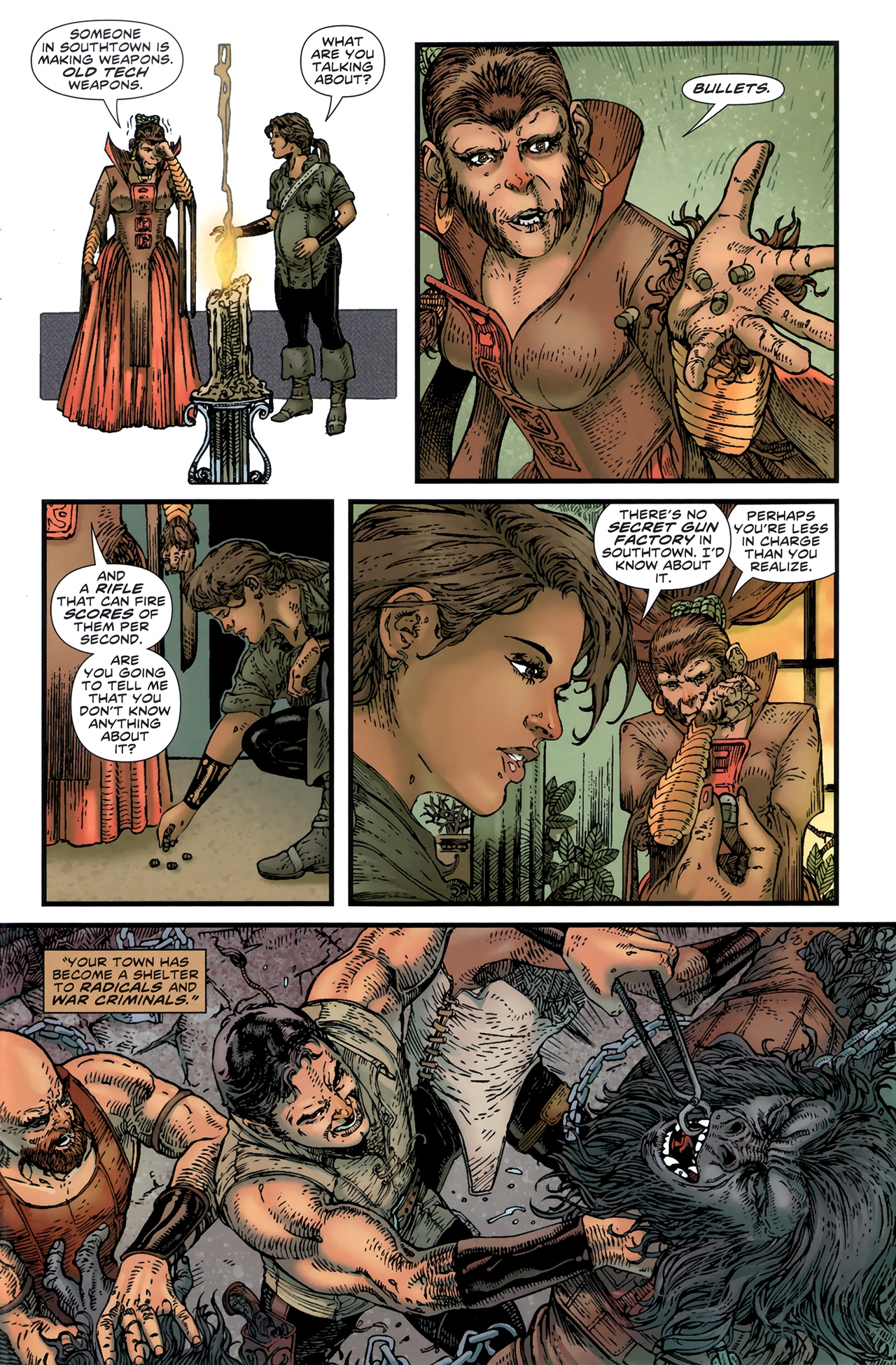 Read online Planet of the Apes (2011) comic -  Issue #1 - 23