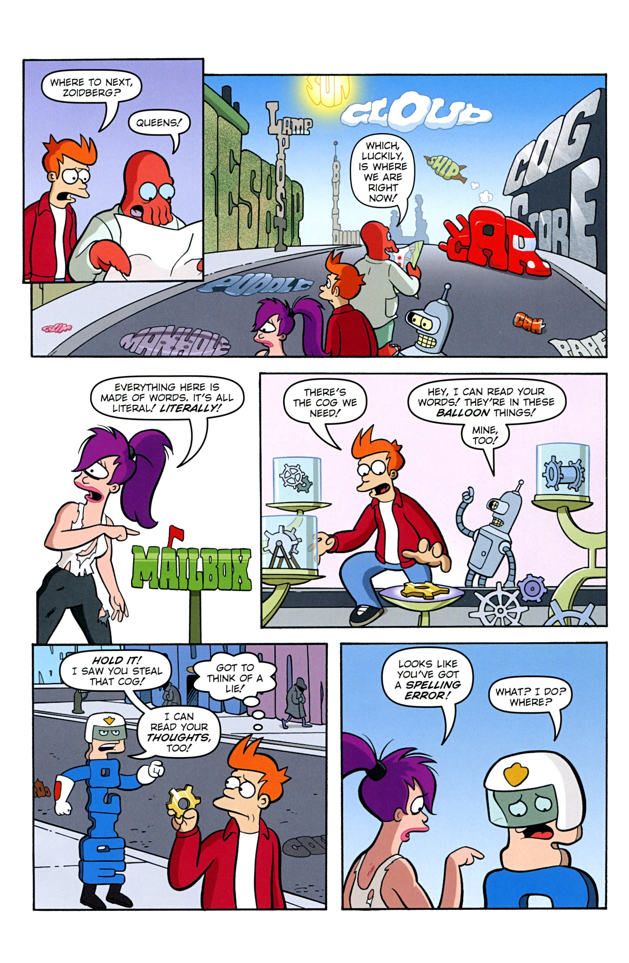 Read online Futurama Comics comic -  Issue #74 - 14