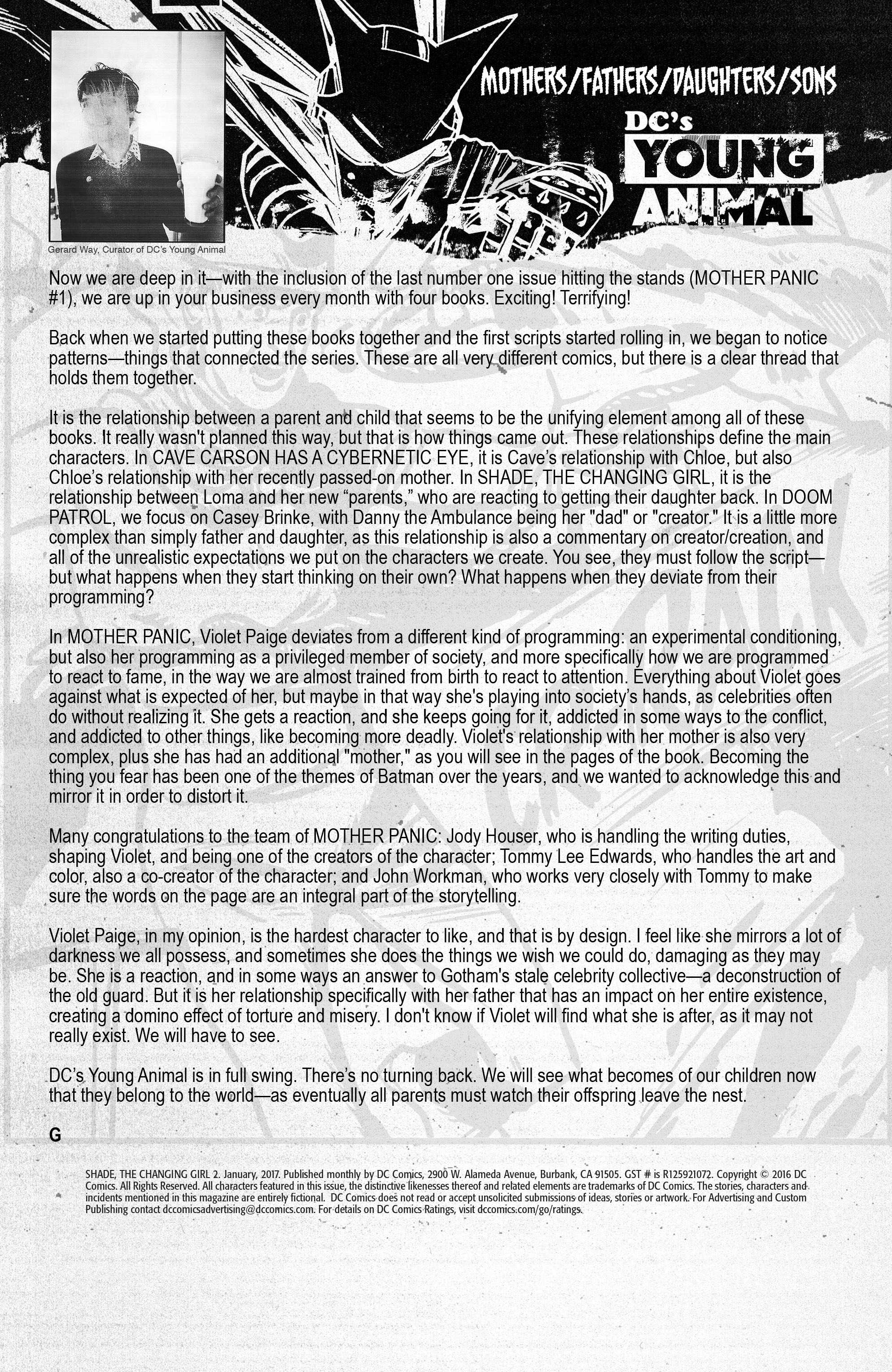 Read online Shade, the Changing Girl comic -  Issue #2 - 32