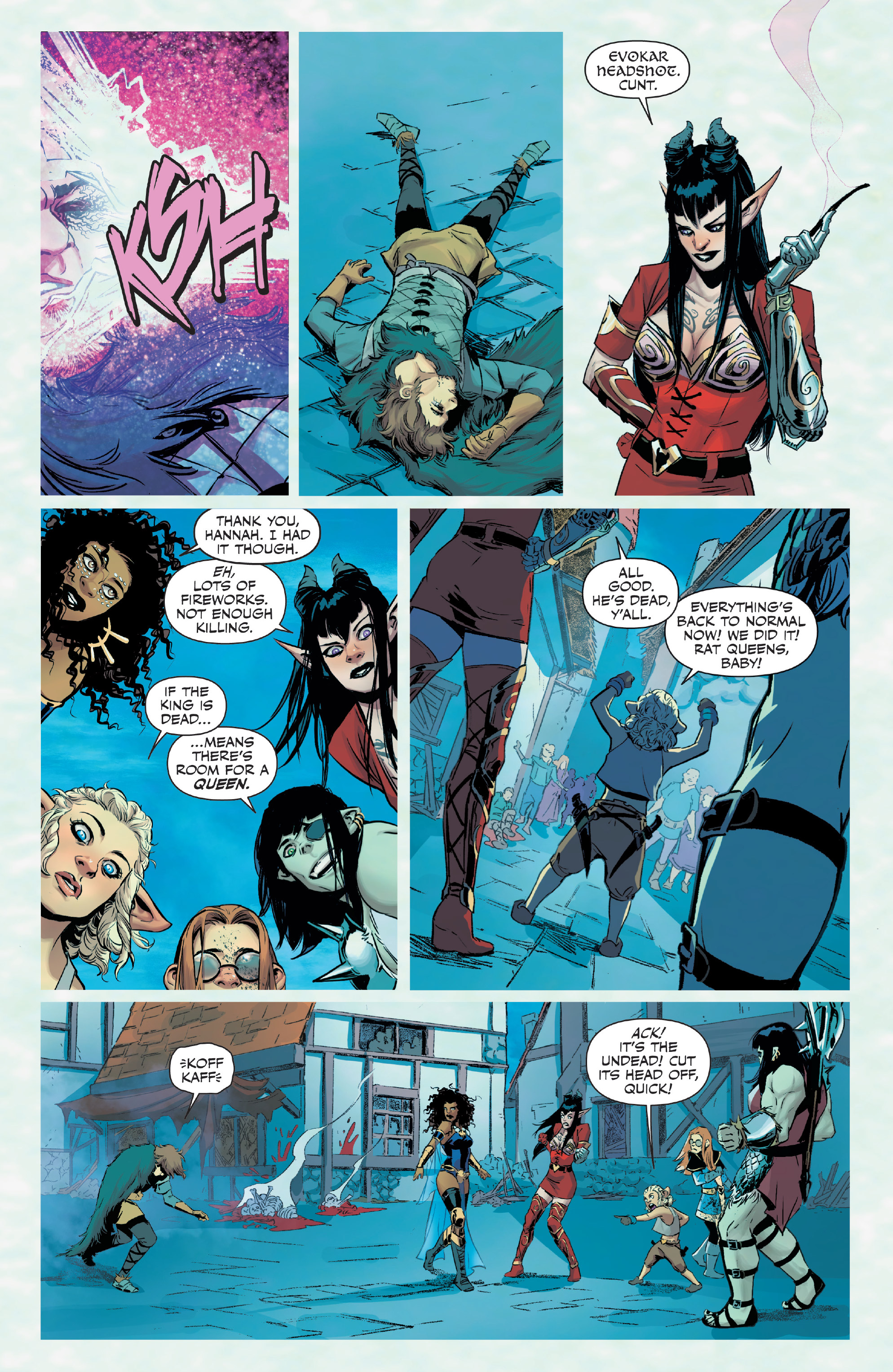 Read online Rat Queens (2017) comic -  Issue #20 - 10