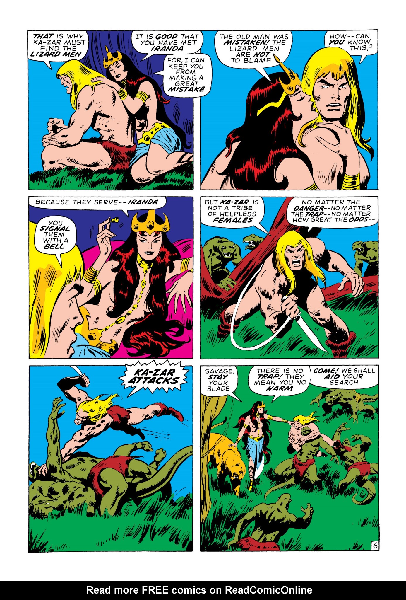 Read online Marvel Masterworks: Ka-Zar comic -  Issue # TPB 1 (Part 2) - 35