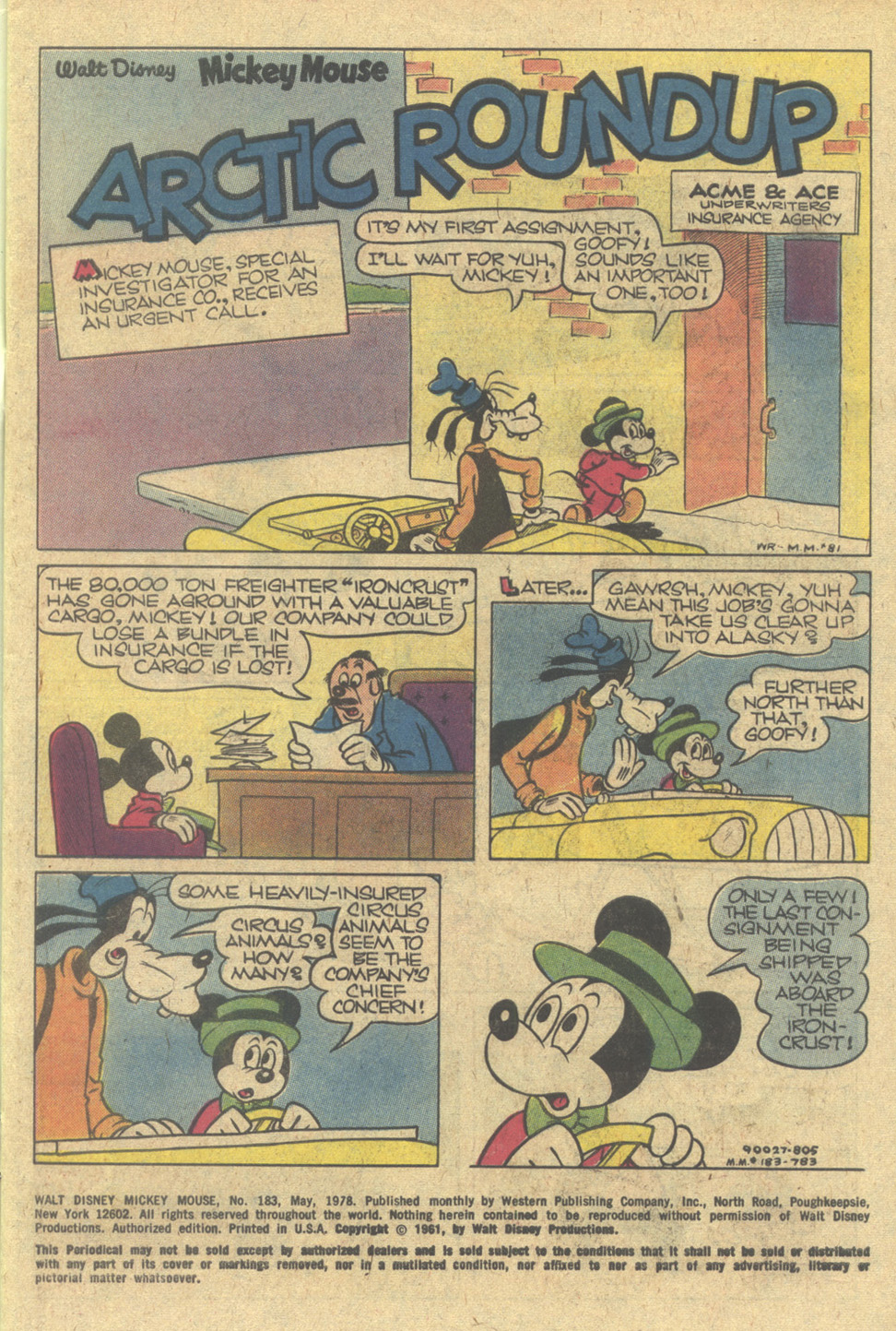 Walt Disney's Mickey Mouse issue 183 - Page 3
