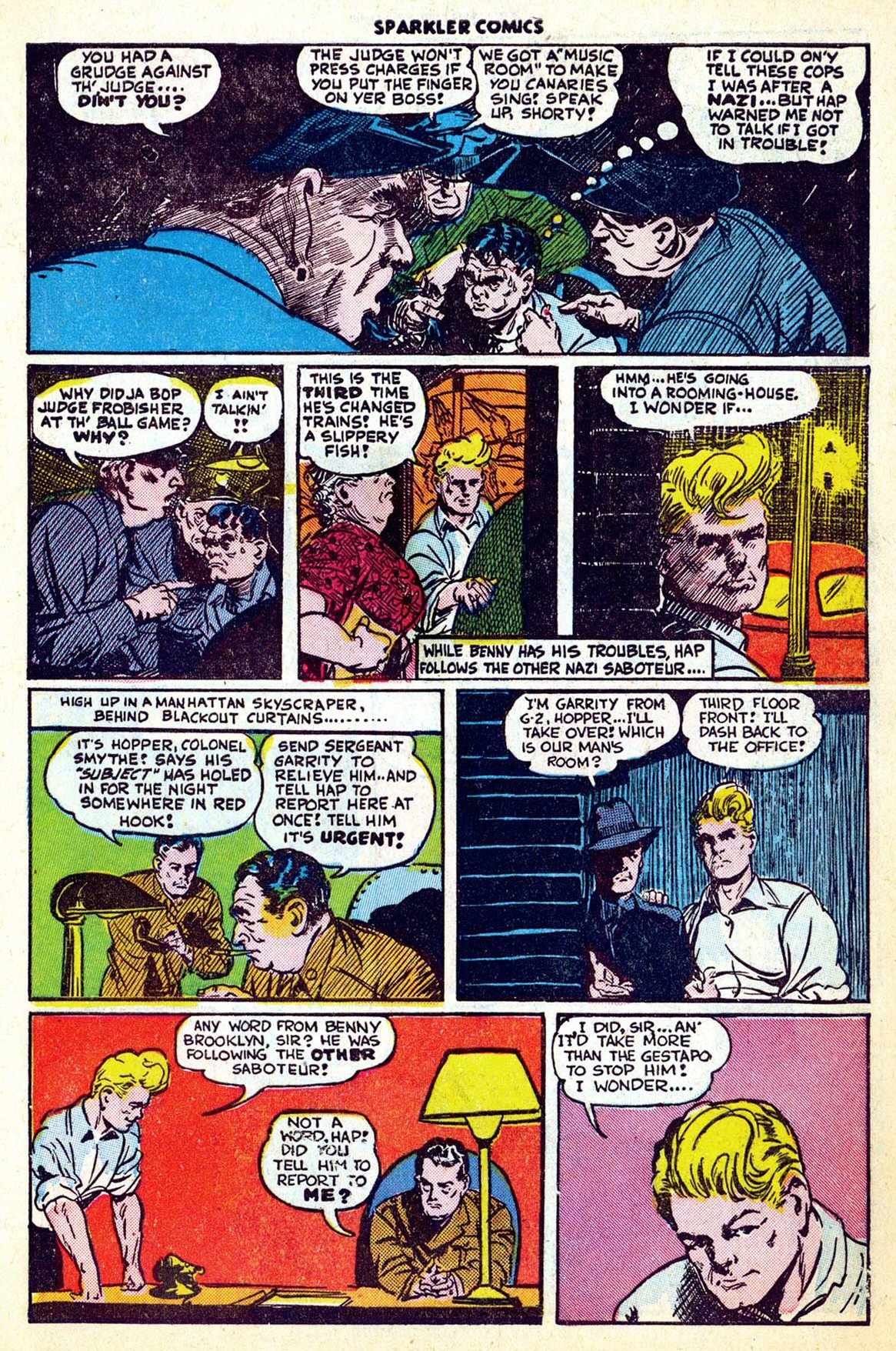 Read online Sparkler Comics comic -  Issue #33 - 10