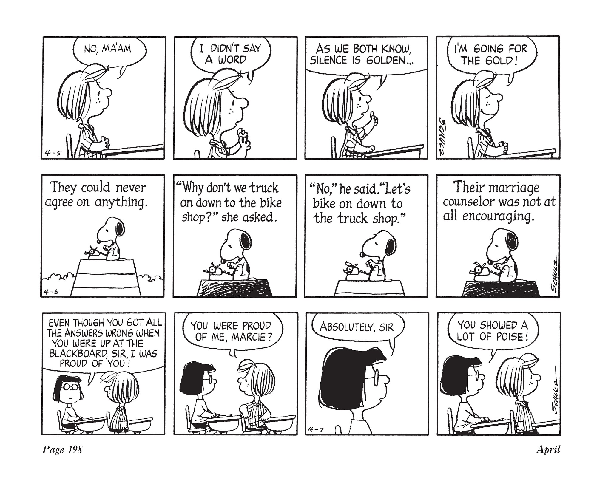 Read online The Complete Peanuts comic -  Issue # TPB 16 - 216