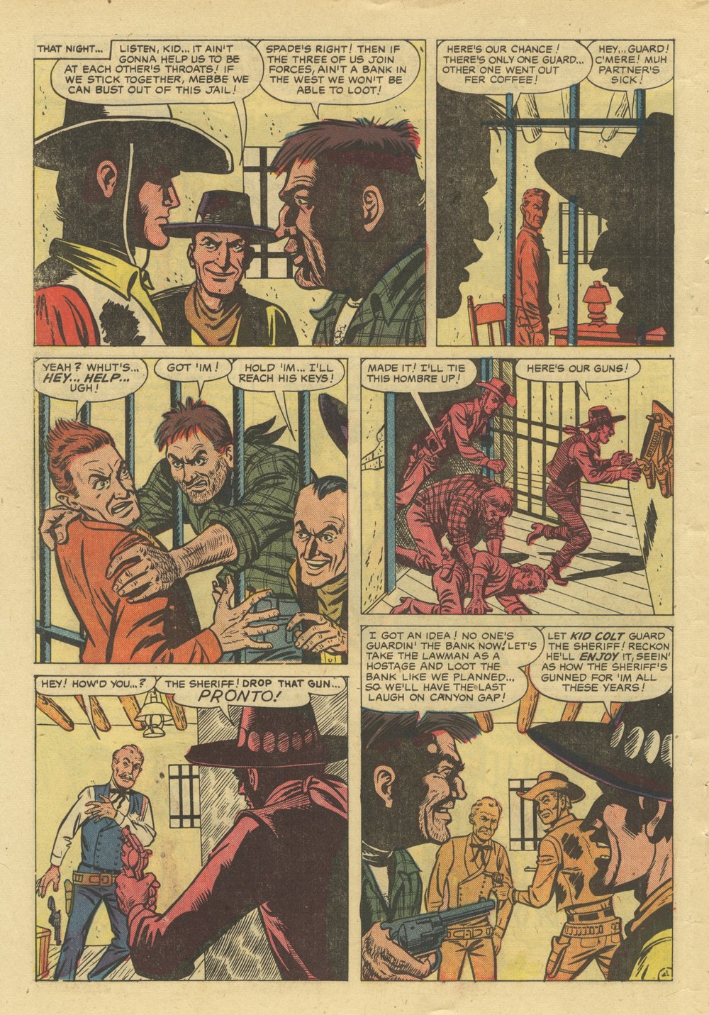 Read online Kid Colt Outlaw comic -  Issue #77 - 6