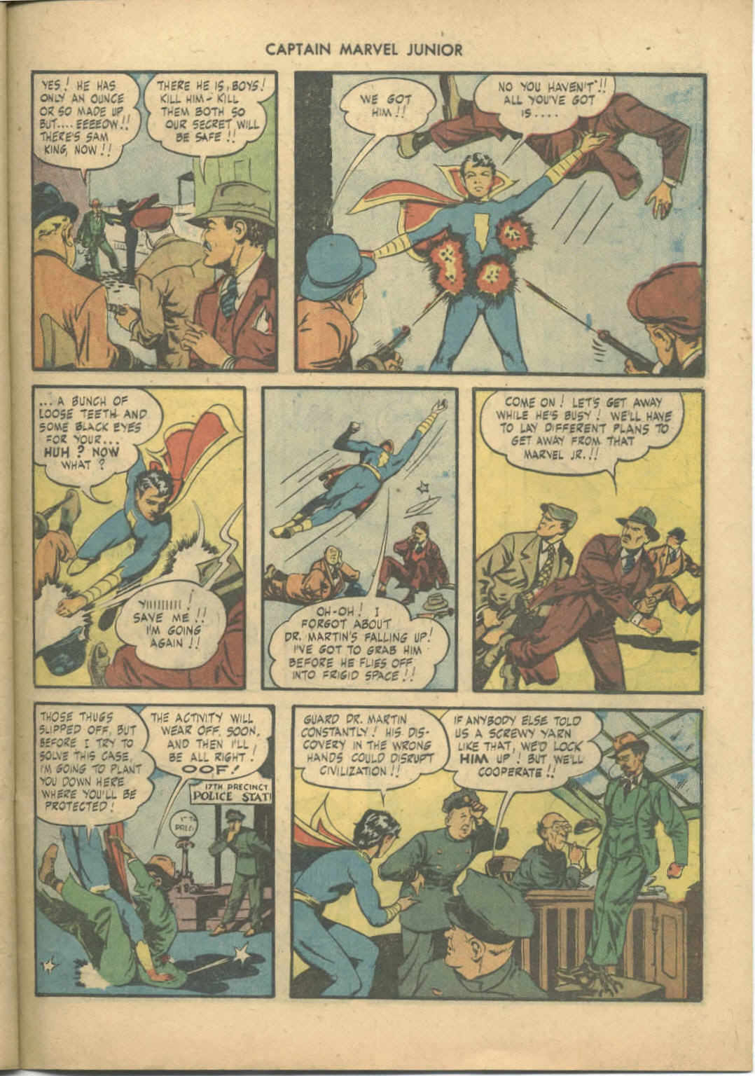 Read online Captain Marvel, Jr. comic -  Issue #37 - 19