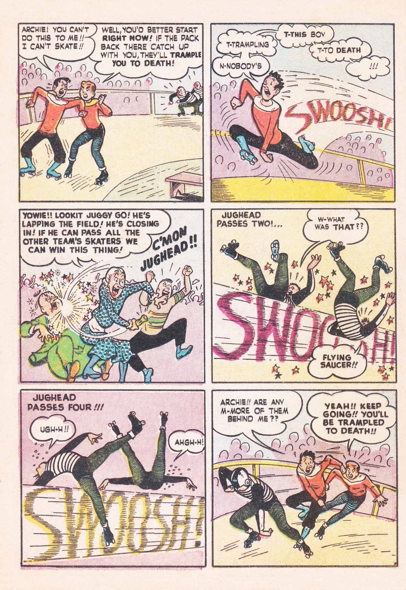 Read online Pep Comics comic -  Issue #81 - 16