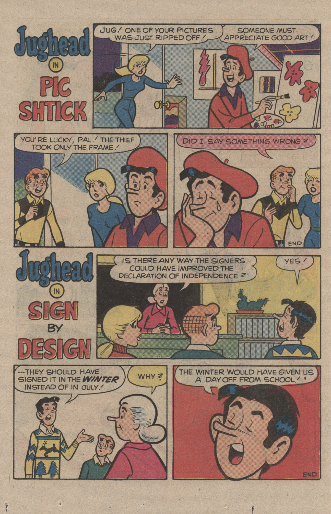Read online Archie's Joke Book Magazine comic -  Issue #285 - 14