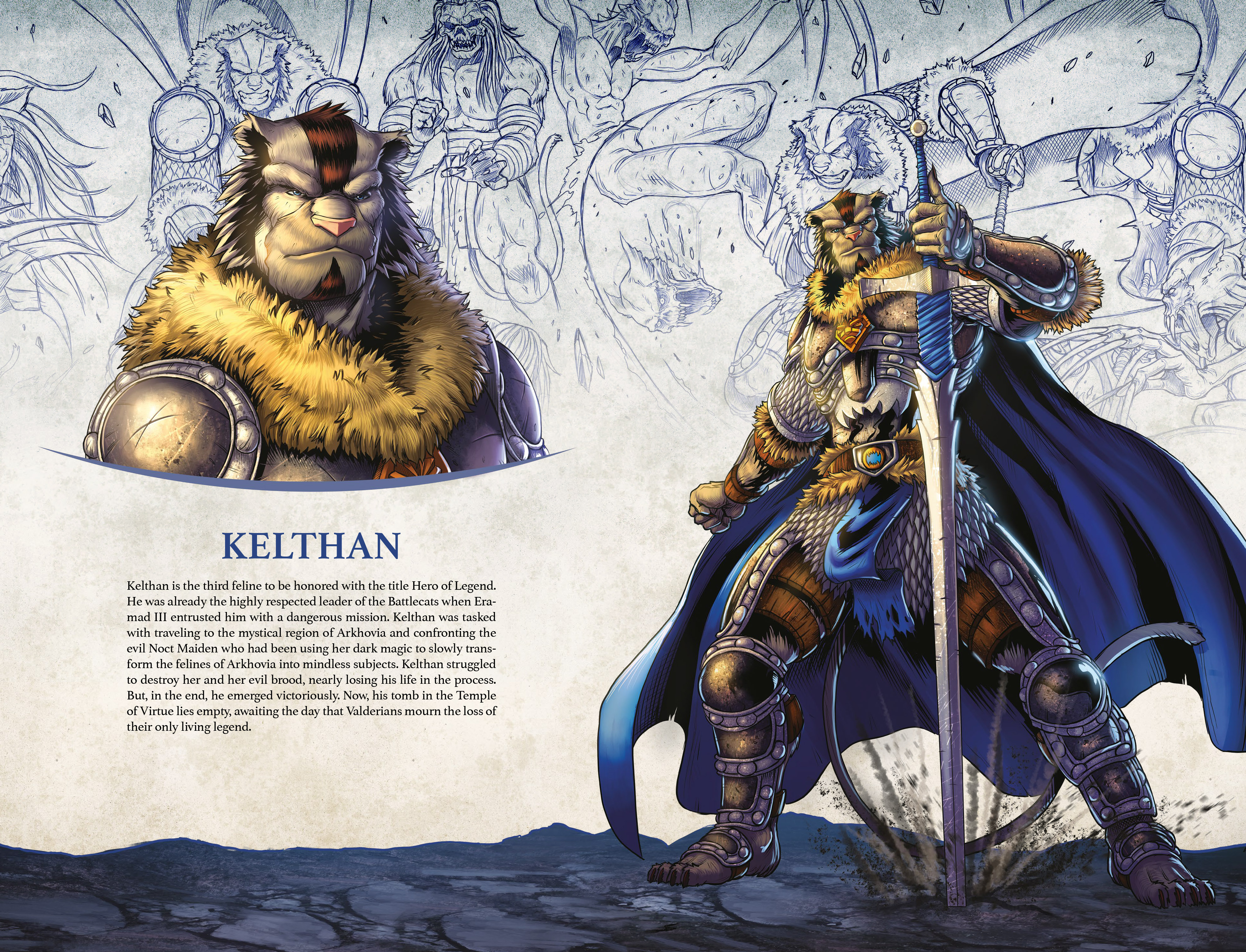 Read online Battlecats: Tales of Valderia comic -  Issue #2 - 18
