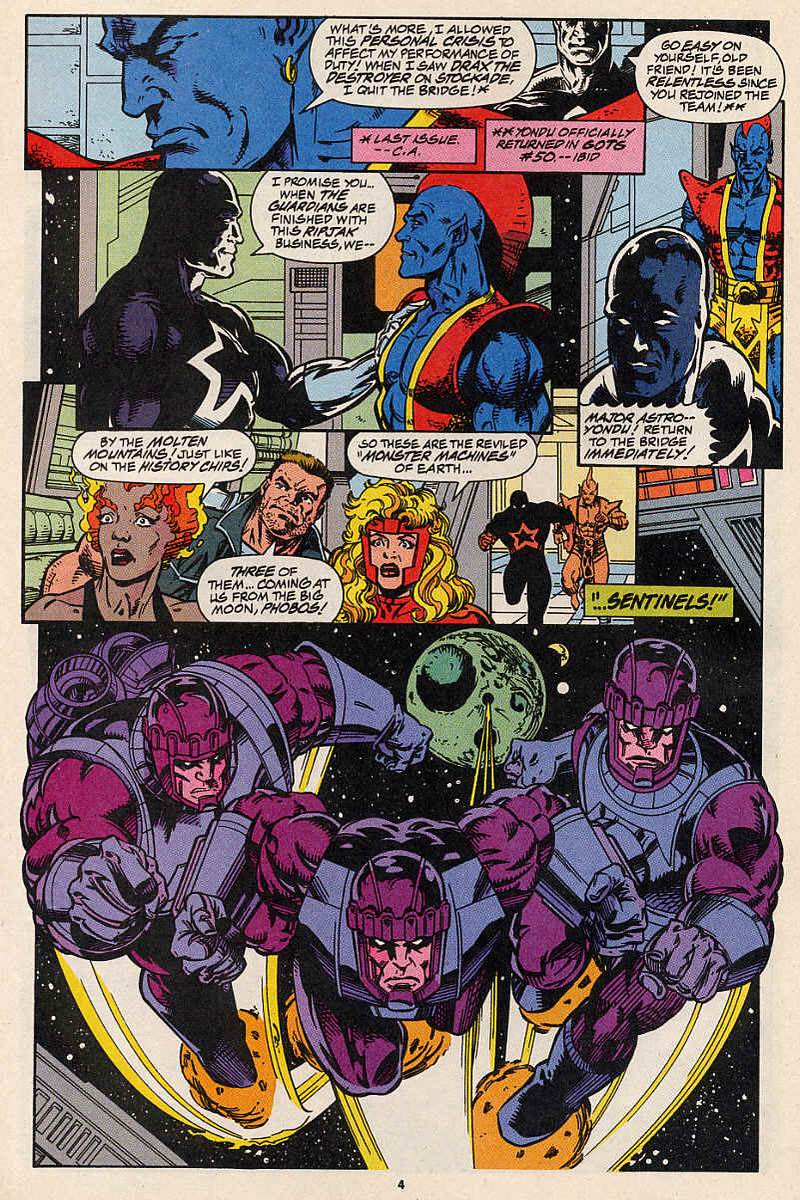 Read online Guardians of the Galaxy (1990) comic -  Issue #54 - 5