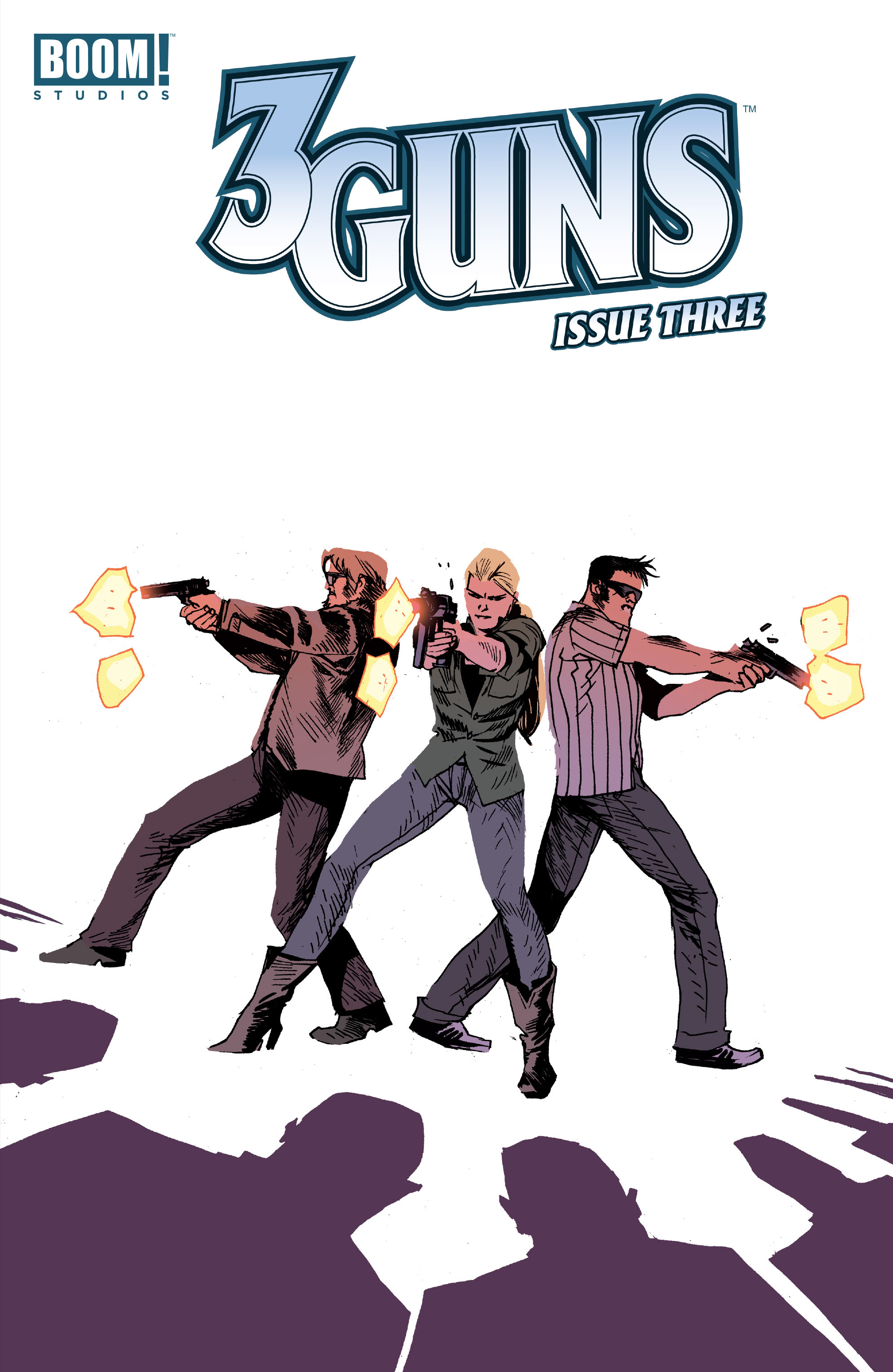 Read online 3 Guns comic -  Issue #3 - 1