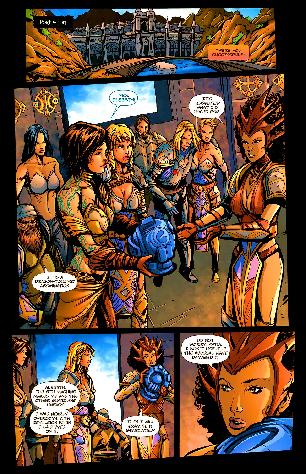 Read online Telara Chronicles comic -  Issue #3 - 4