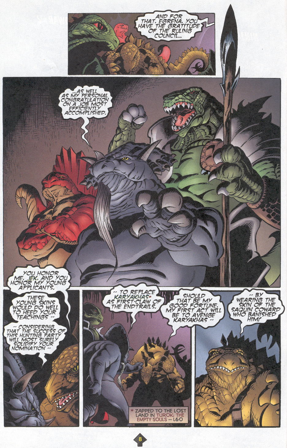 Read online Turok: Child of Blood comic -  Issue # Full - 8