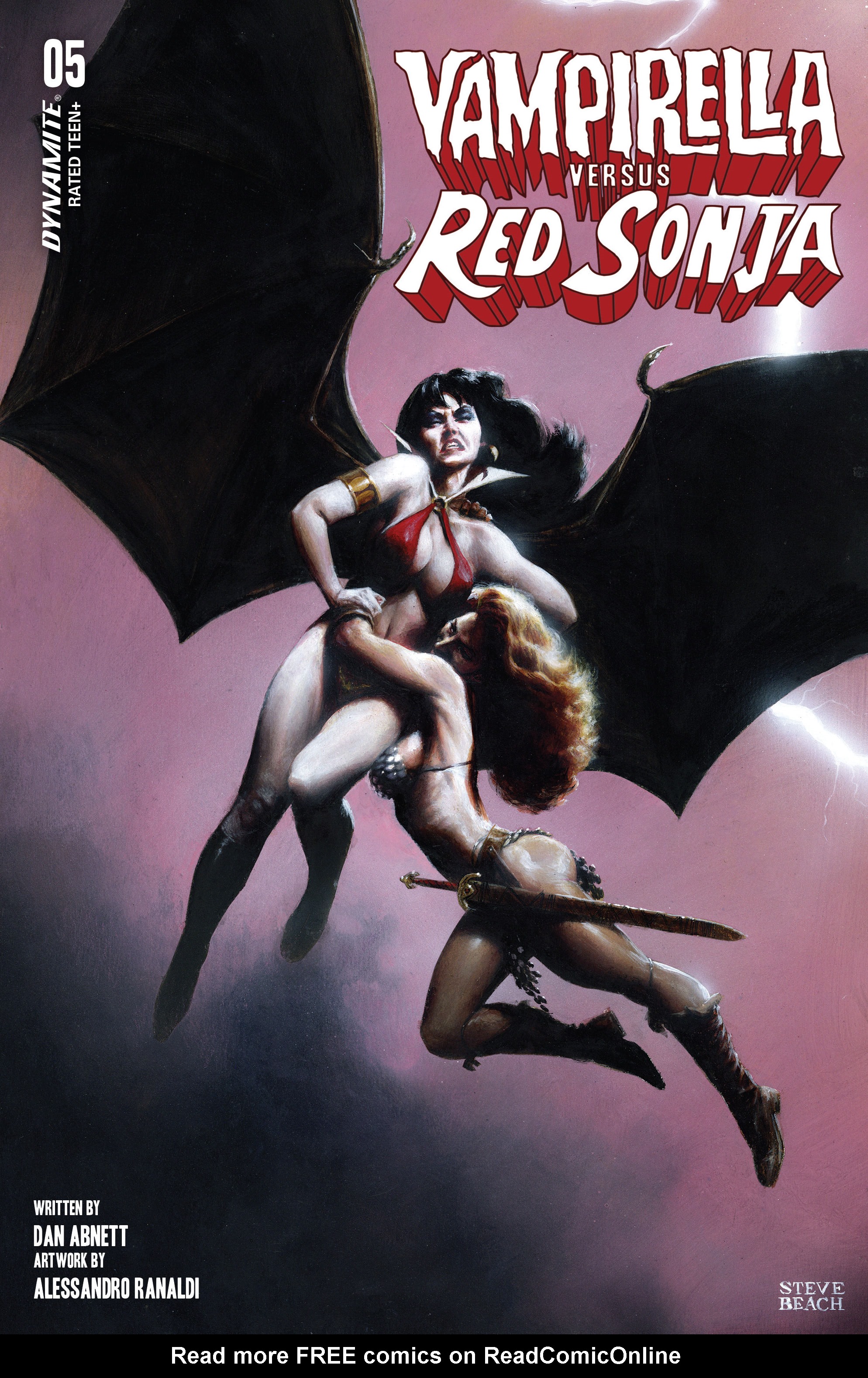 Read online Vampirella Vs. Red Sonja comic -  Issue #5 - 3