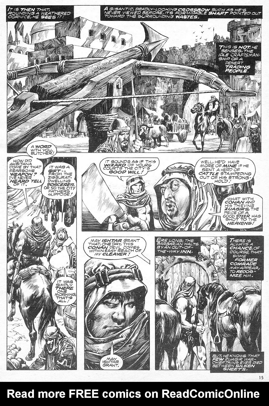 The Savage Sword Of Conan issue 7 - Page 15