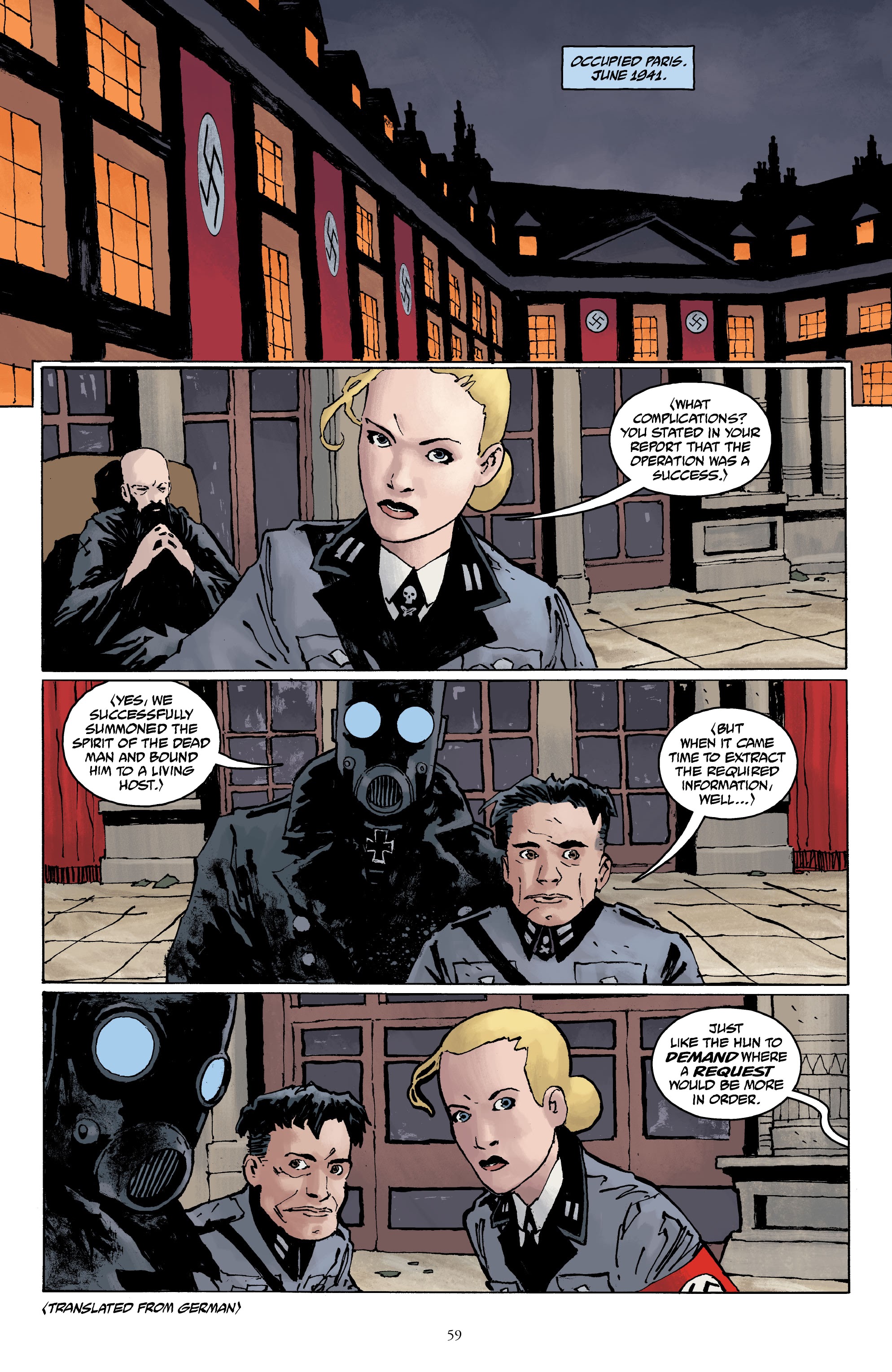 Read online Hellboy Universe: The Secret Histories comic -  Issue # TPB (Part 1) - 59