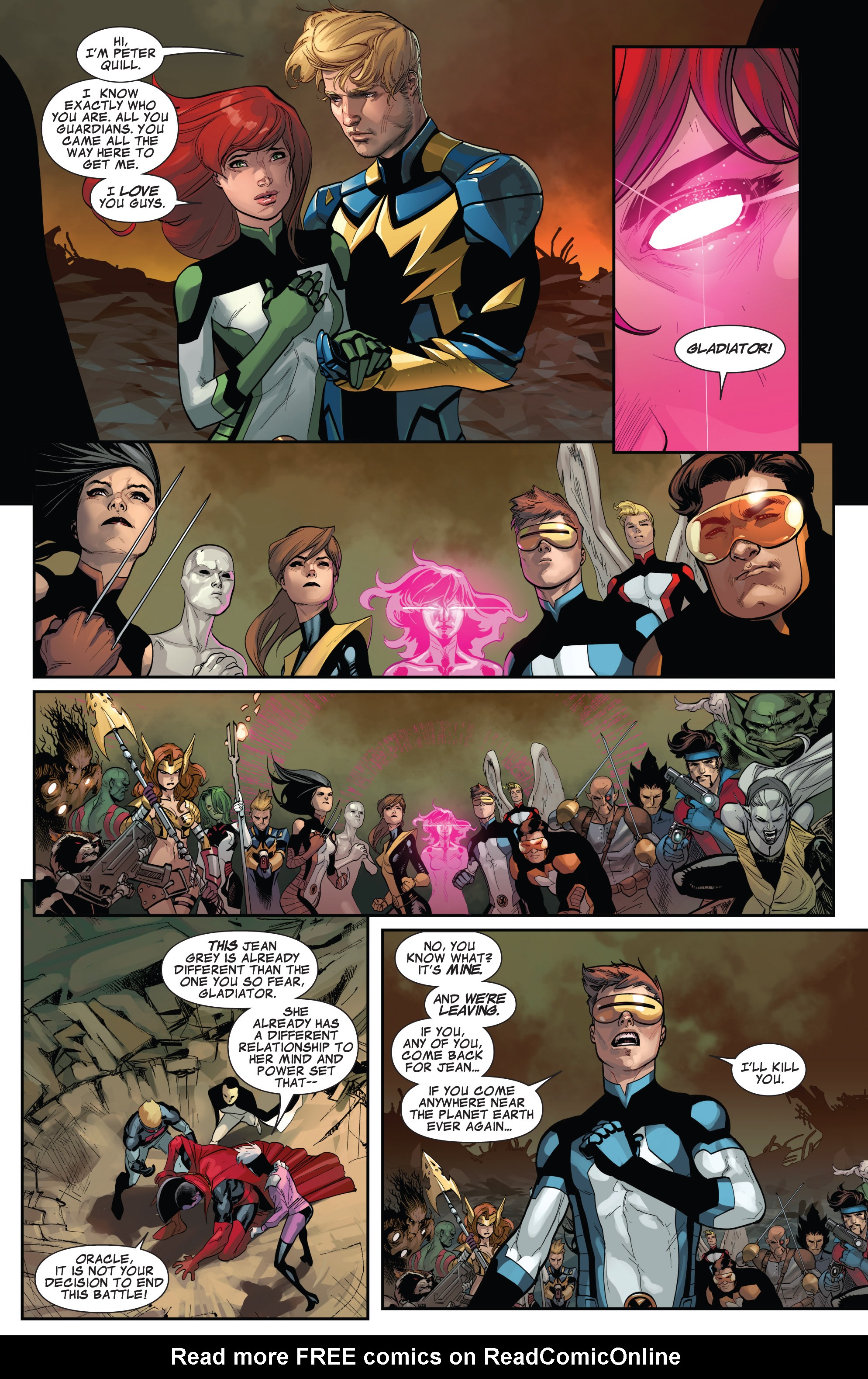 Read online Guardians of the Galaxy/All-New X-Men: The Trial of Jean Grey comic -  Issue # TPB - 104