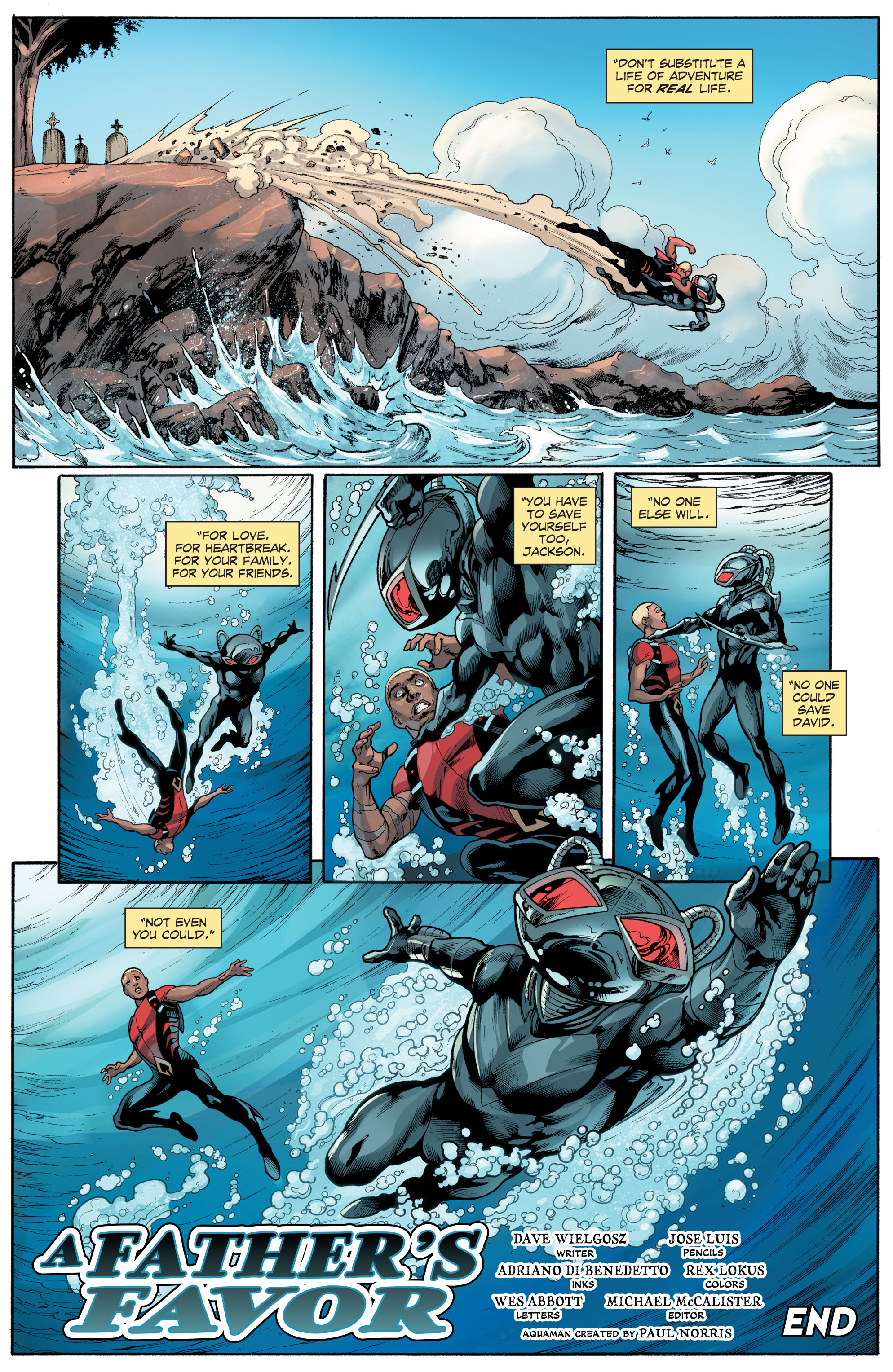 Read online Aquaman: Deep Dives comic -  Issue #4 - 17