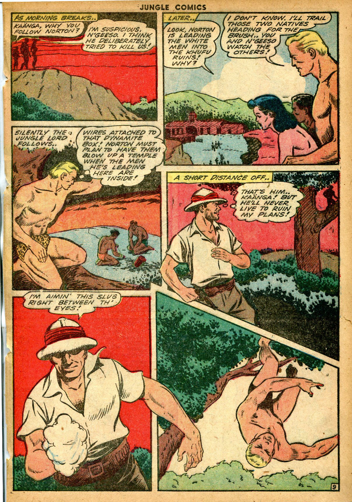 Read online Jungle Comics comic -  Issue #52 - 11