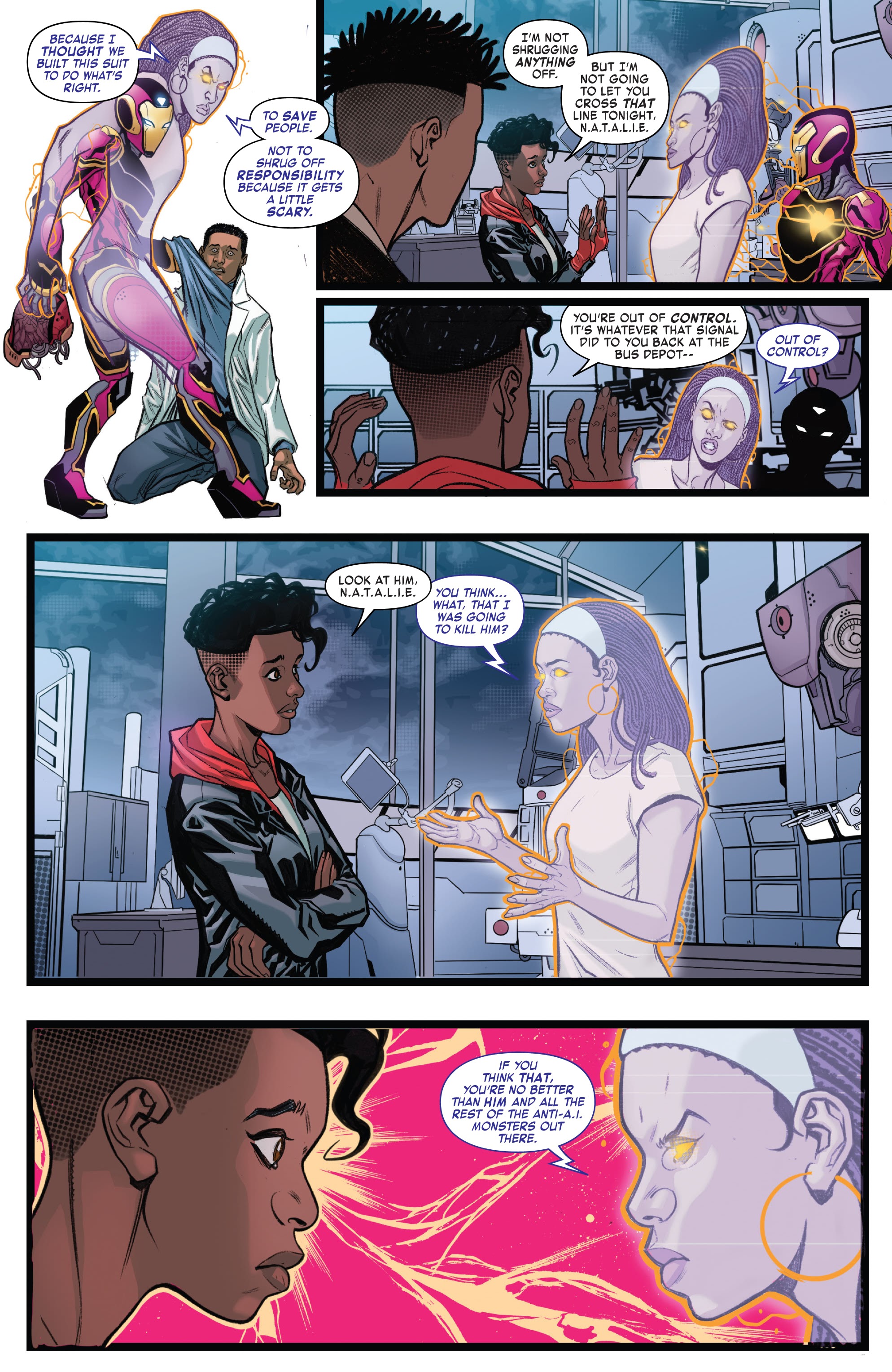 Read online Iron Man 2020: Robot Revolution - iWolverine comic -  Issue # TPB - 77
