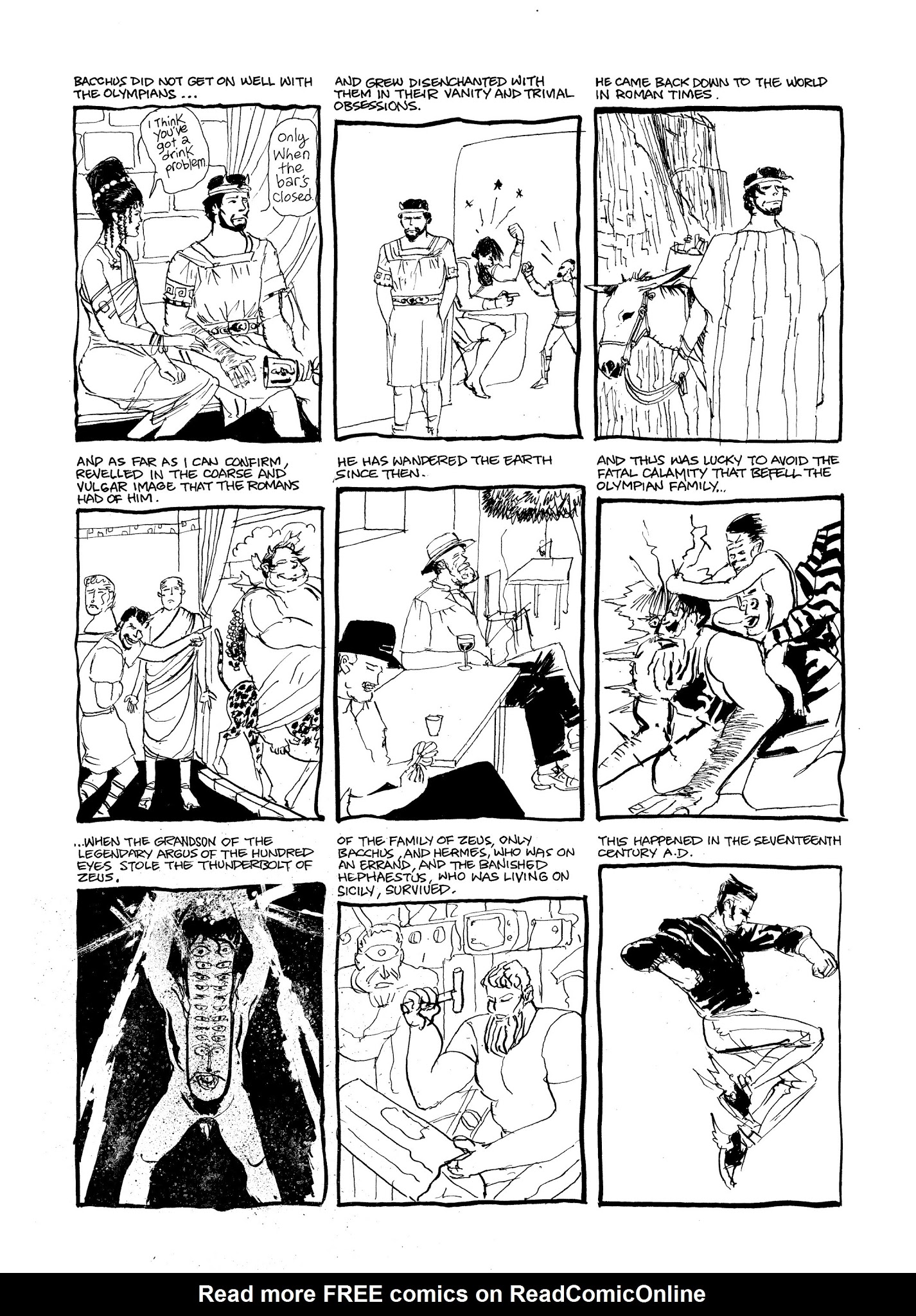Read online Eddie Campbell's Bacchus comic -  Issue # TPB 2 - 36