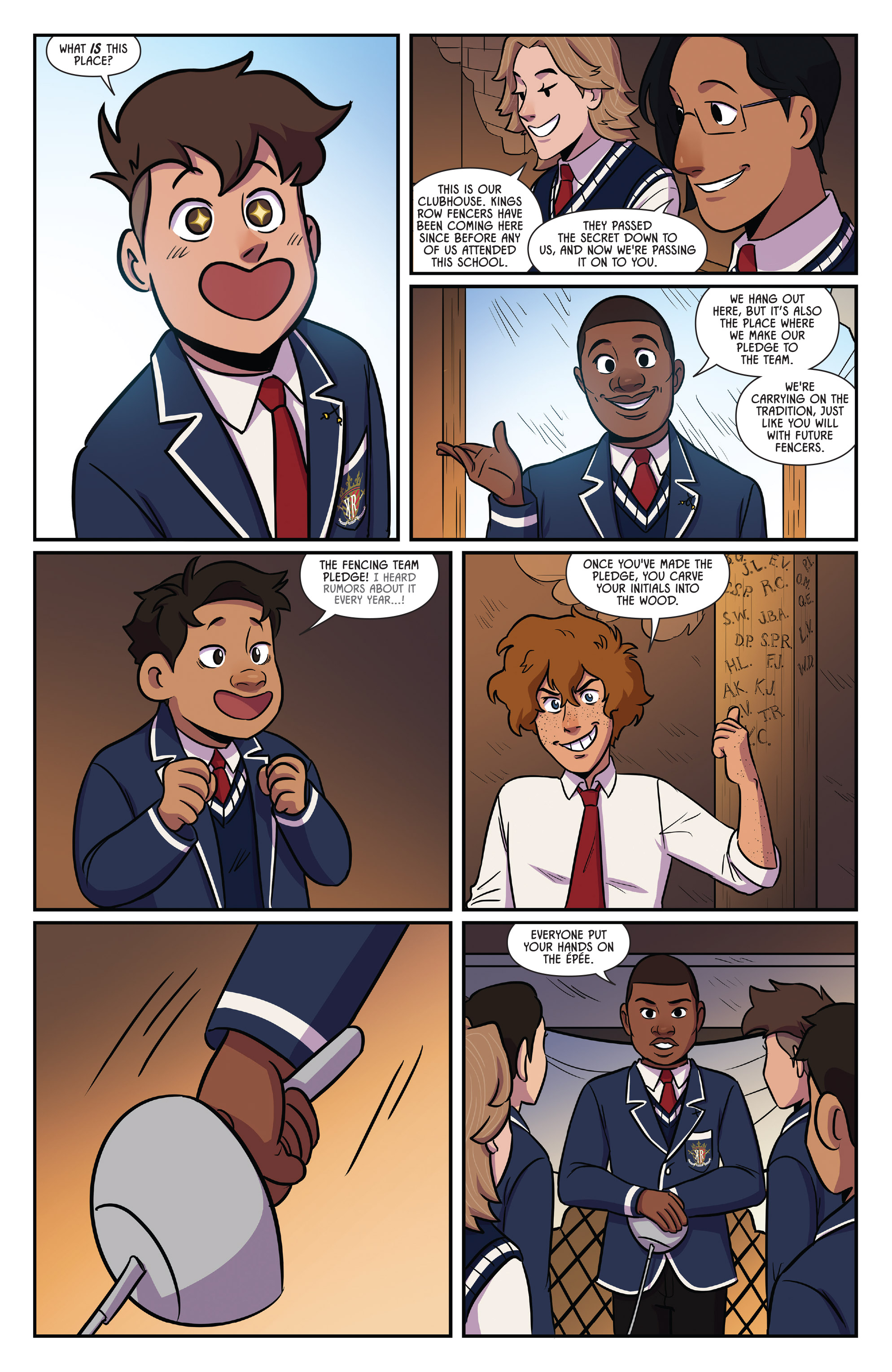 Read online Fence comic -  Issue # _TPB 3 - 90