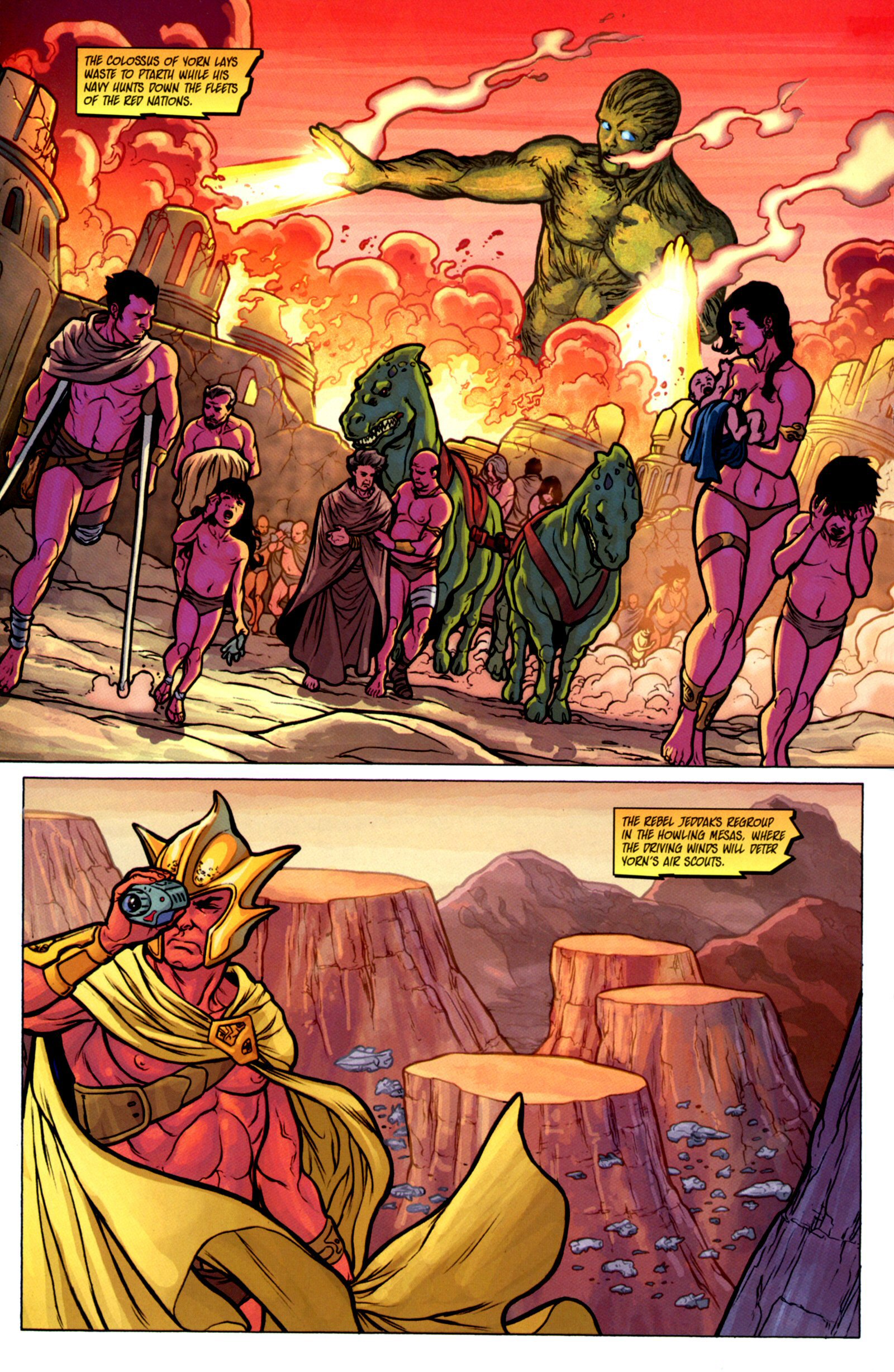Read online Warlord Of Mars: Dejah Thoris comic -  Issue # _TPB 2 - The Colossus of Mars - 88