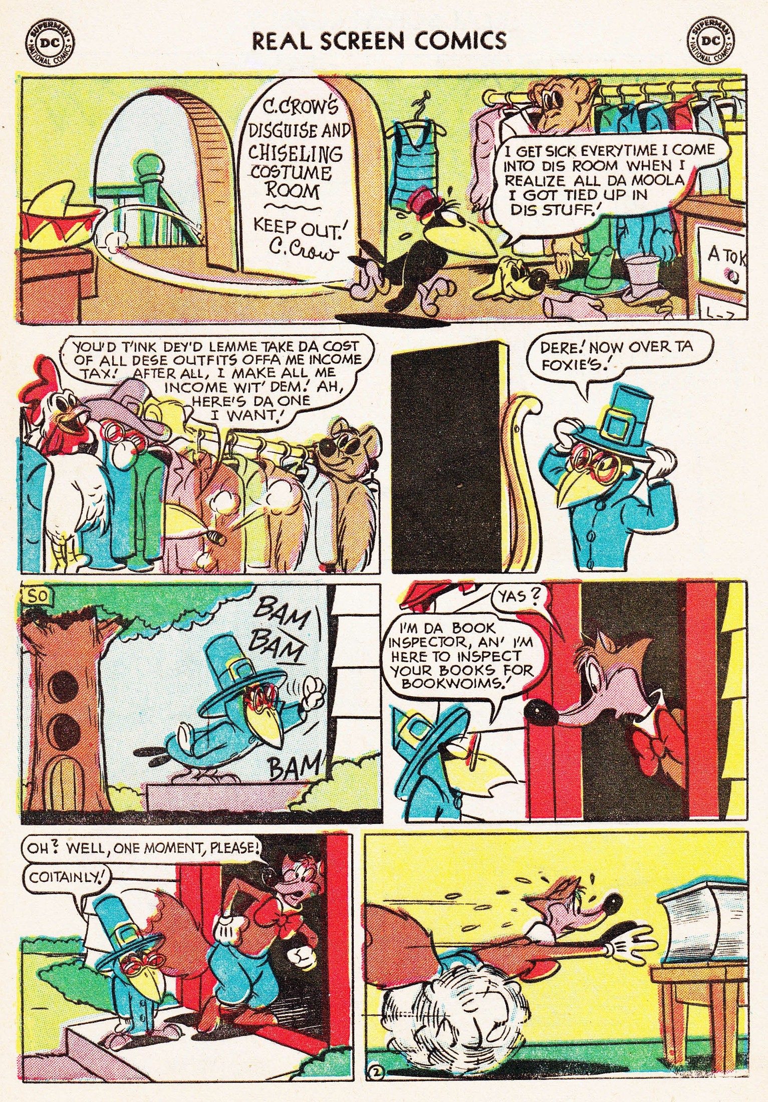 Read online Real Screen Comics comic -  Issue #51 - 4