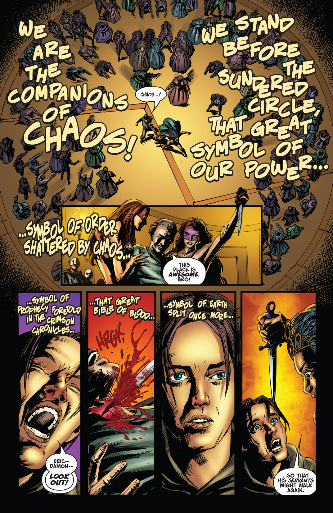 Read online Vampirella and the Scarlet Legion comic -  Issue # TPB - 22