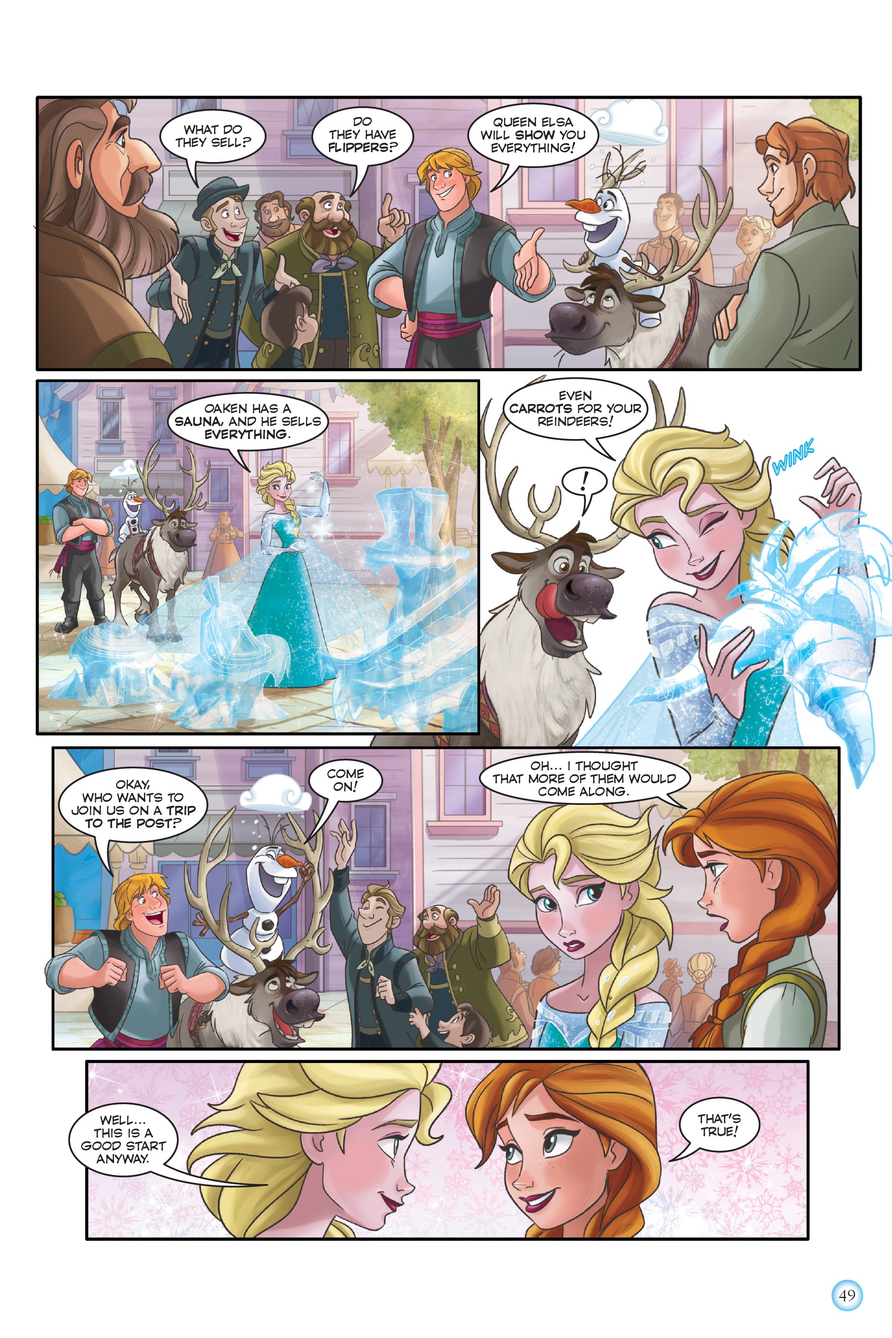 Read online Frozen Adventures: Flurries of Fun comic -  Issue # TPB (Part 1) - 49