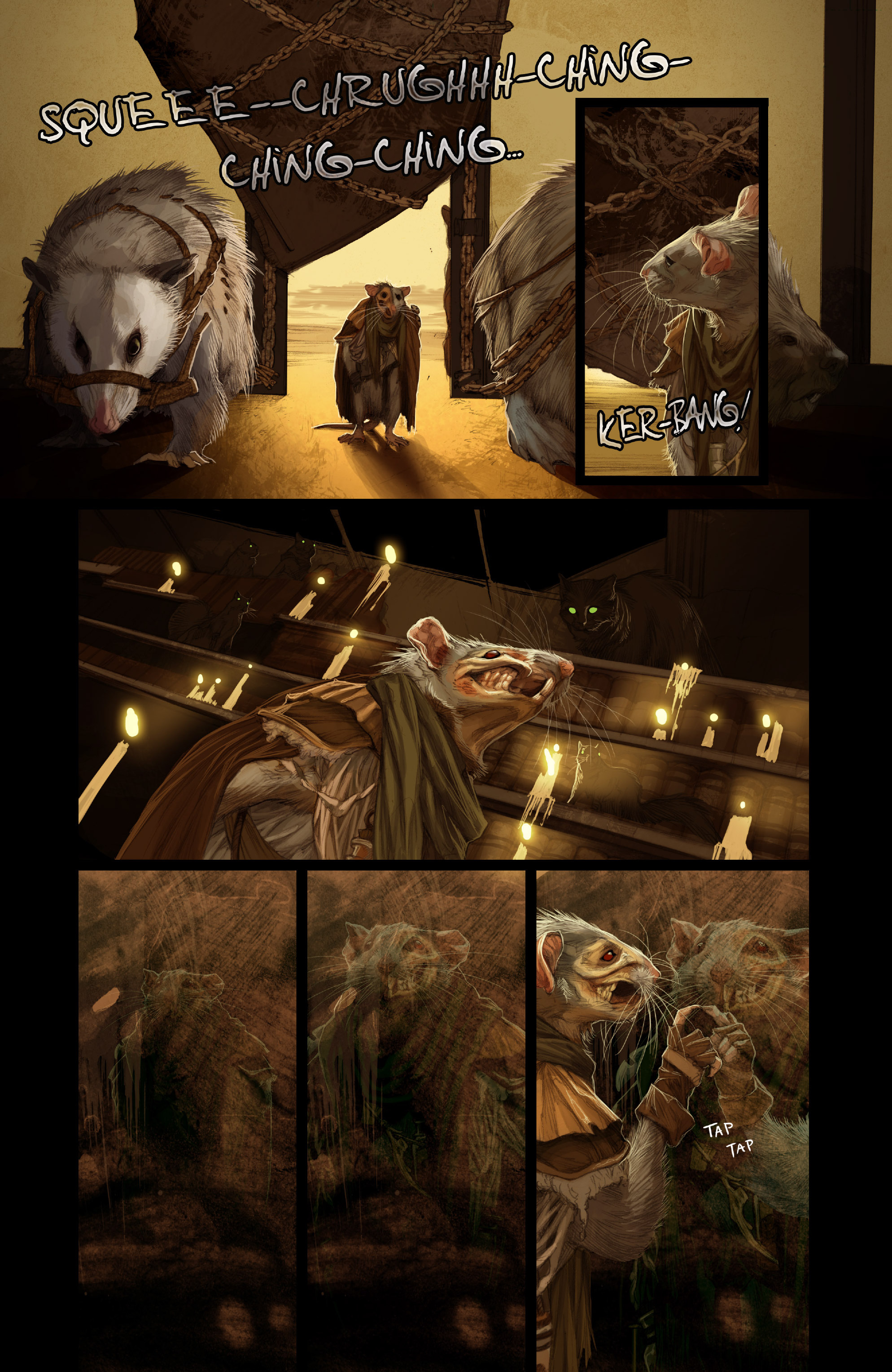 Read online Squarriors (2016) comic -  Issue #1 - 10
