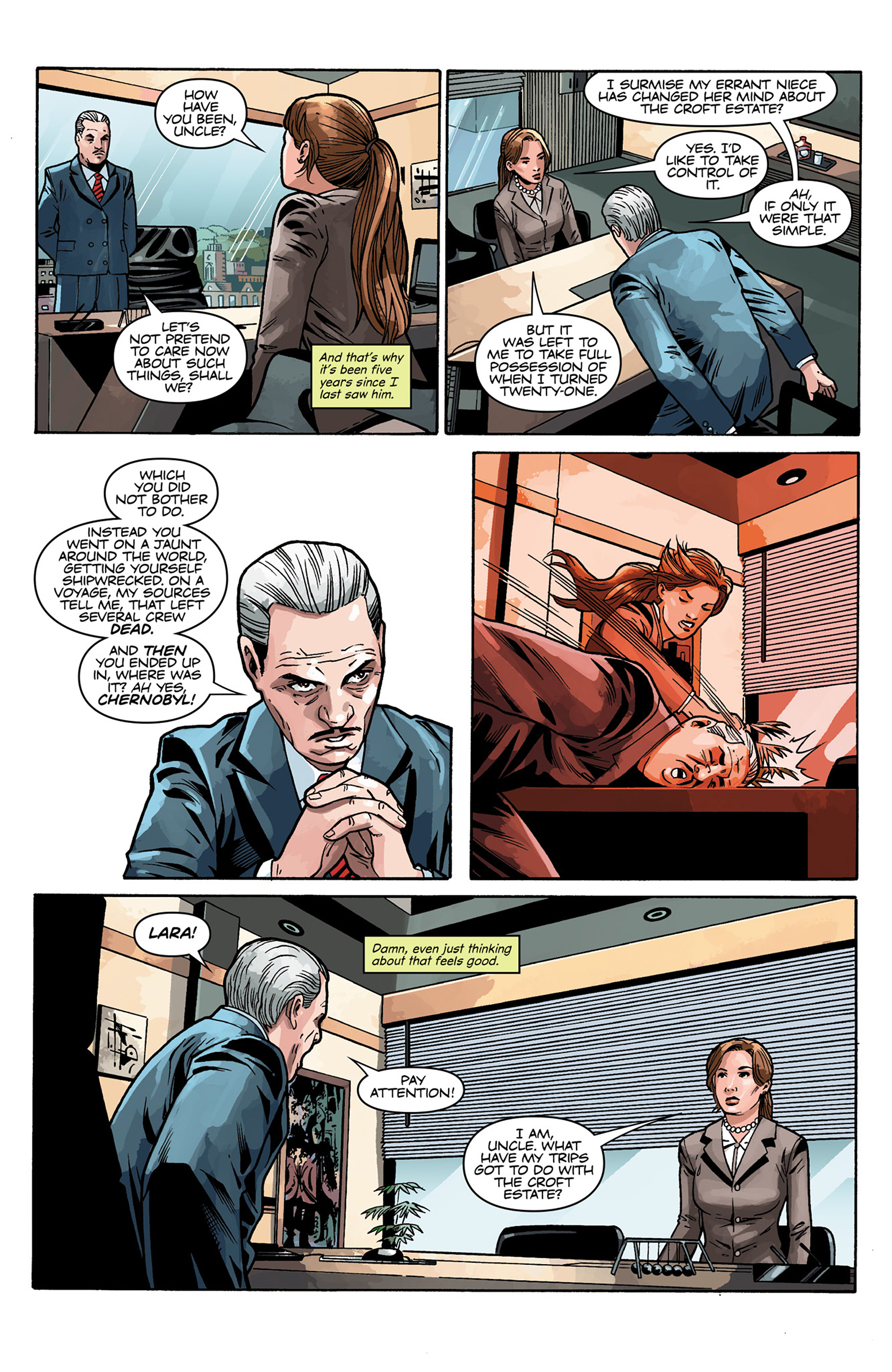 Read online Tomb Raider (2014) comic -  Issue #13 - 21