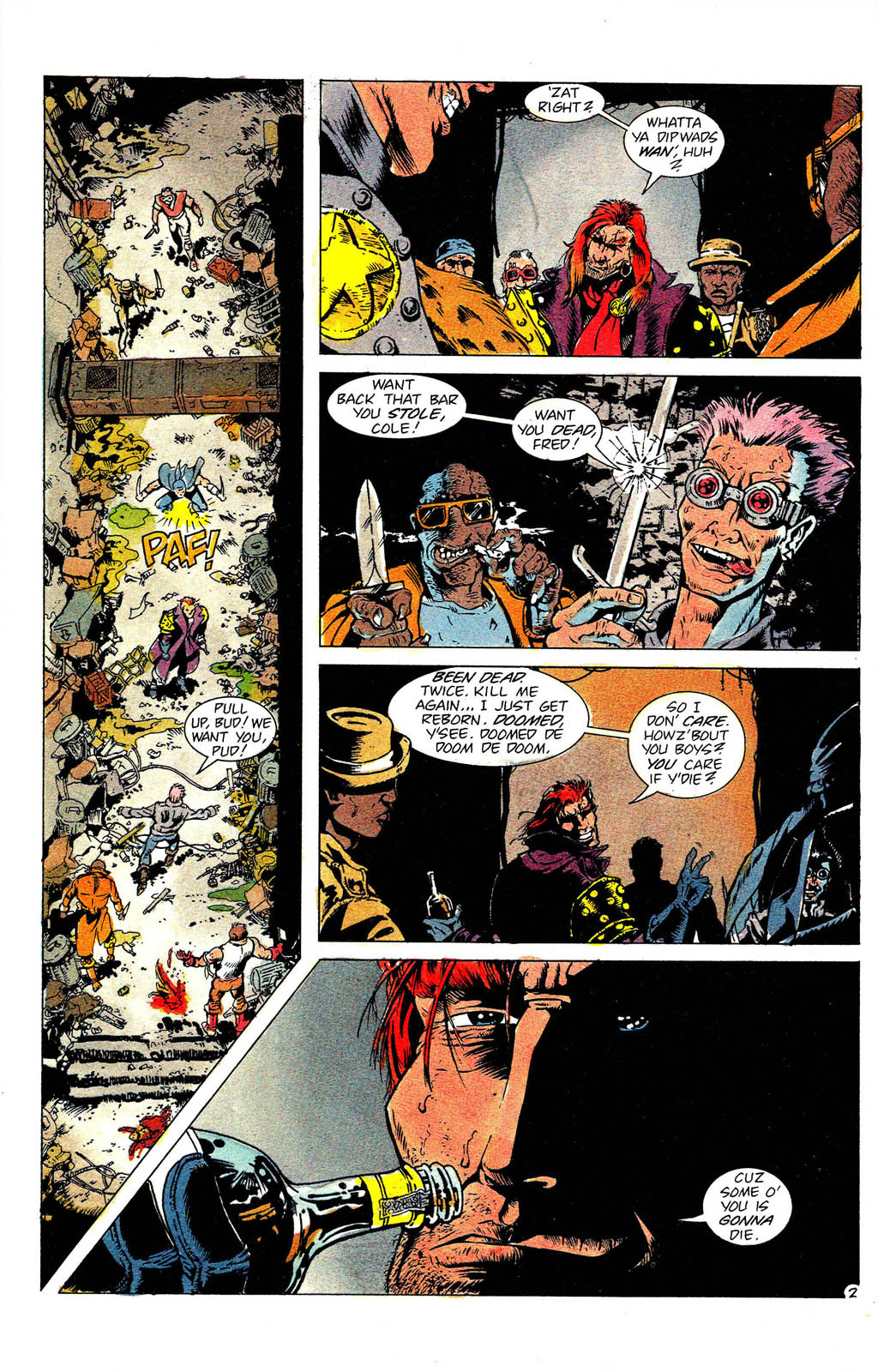 Read online Grimjack comic -  Issue #56 - 4