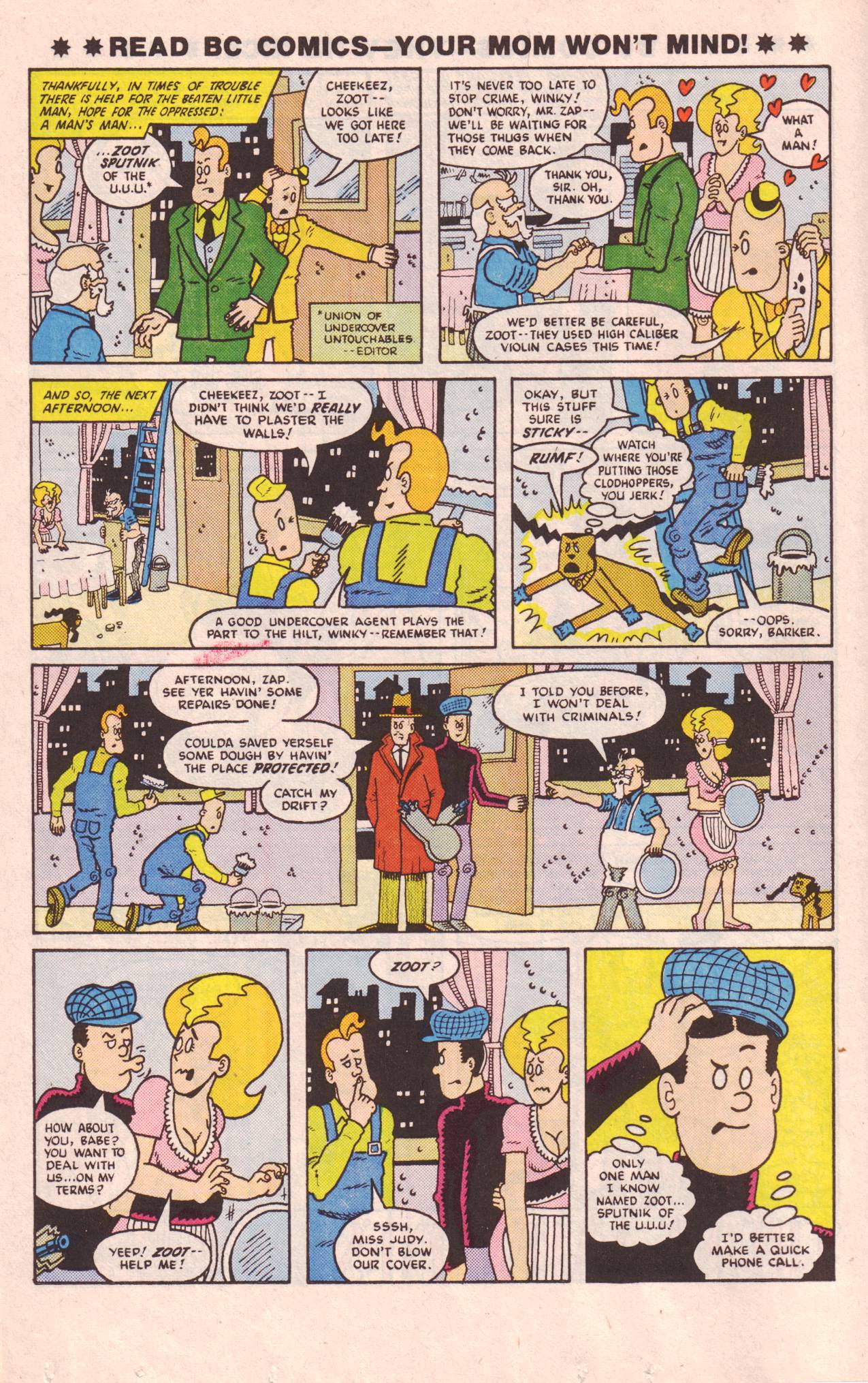 Read online 'Mazing Man comic -  Issue #10 - 13