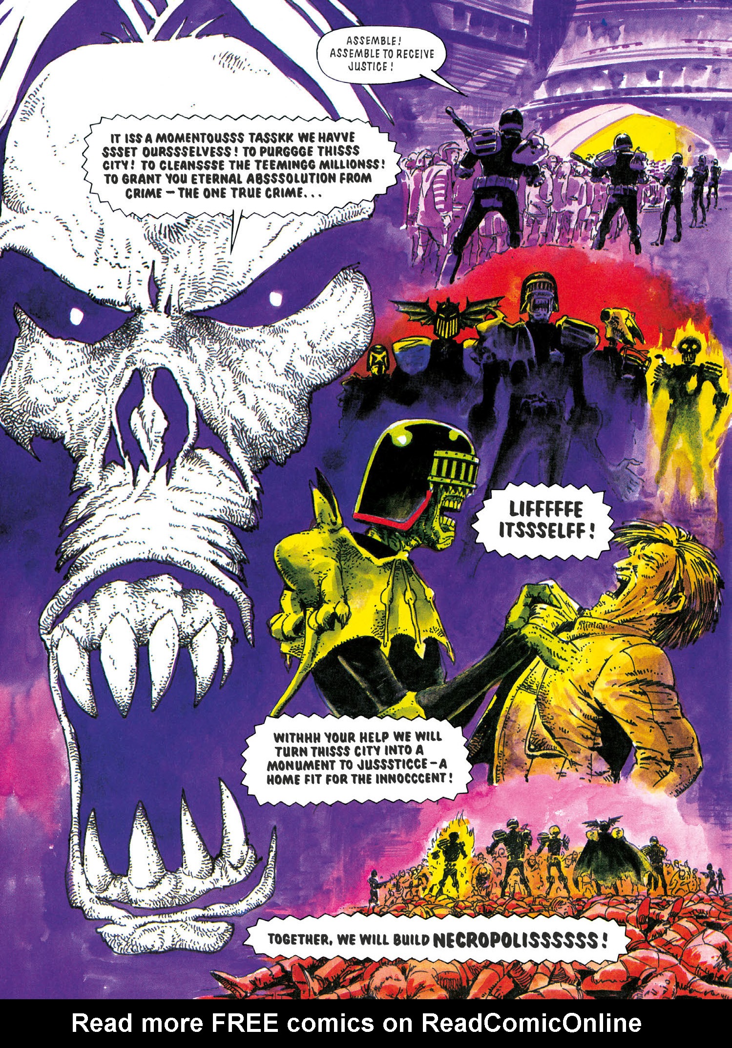 Read online Essential Judge Dredd: Necropolis comic -  Issue # TPB (Part 2) - 37