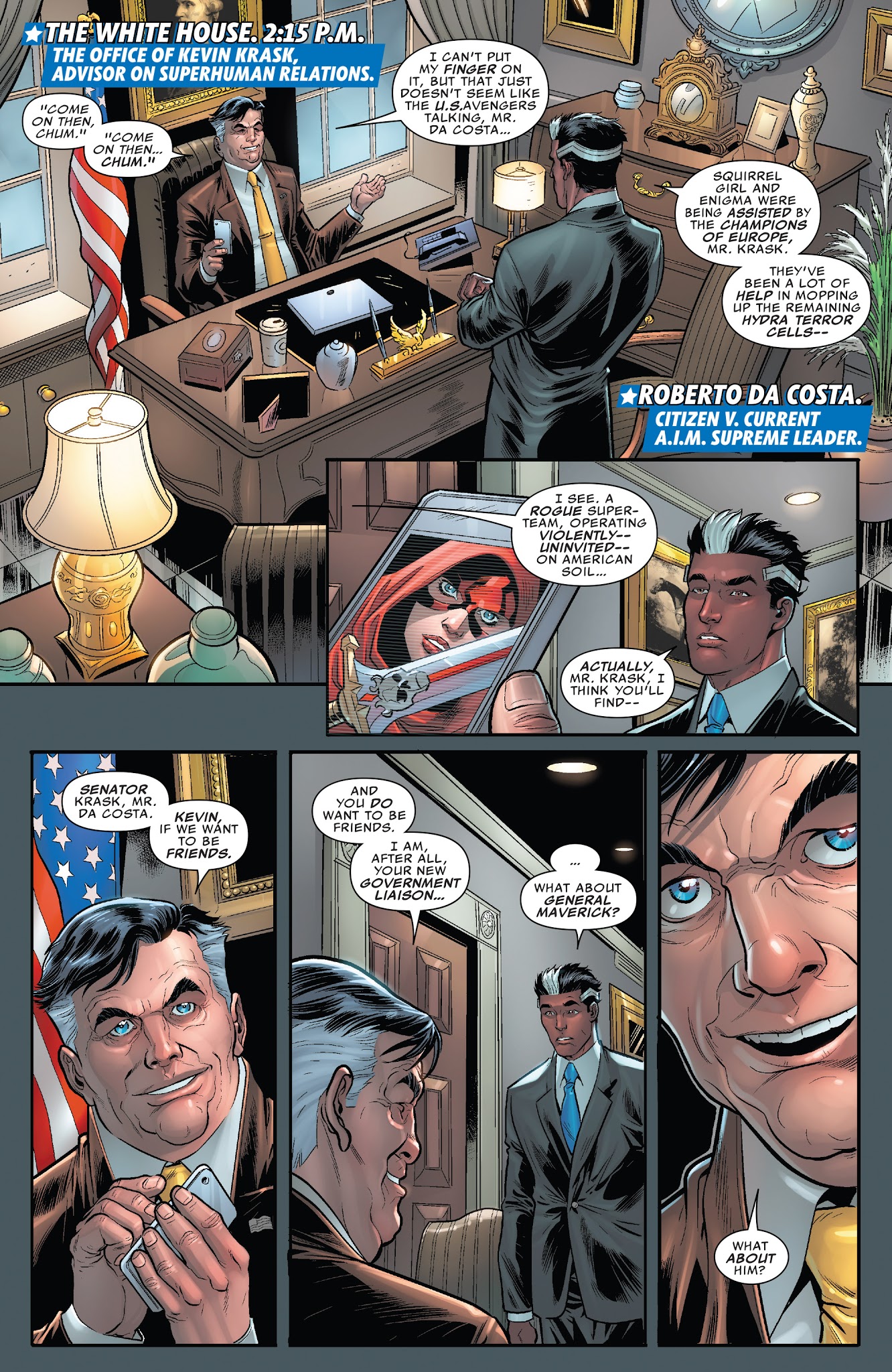 Read online U.S.Avengers comic -  Issue #10 - 5