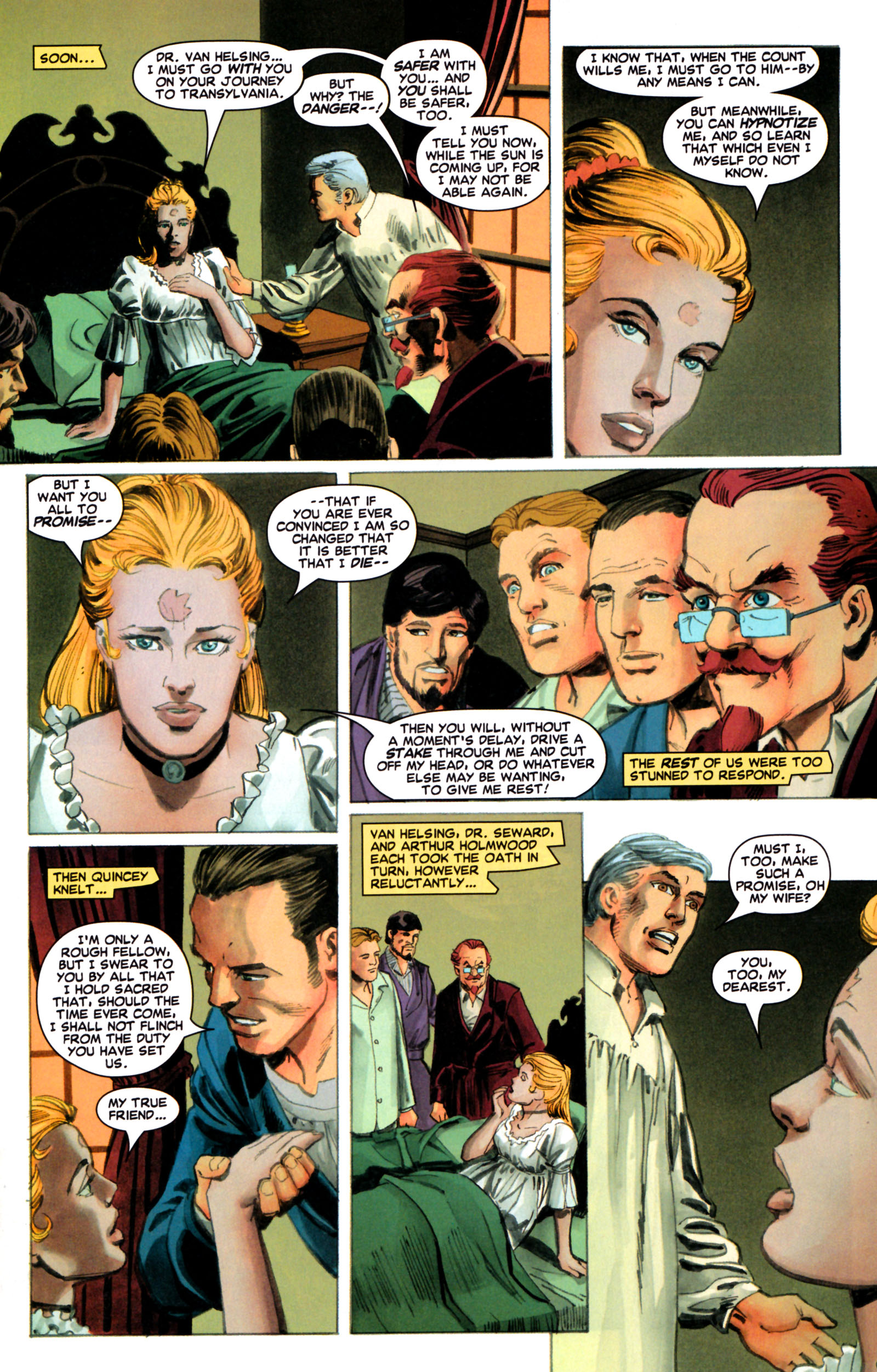 Read online Dracula comic -  Issue #4 - 21