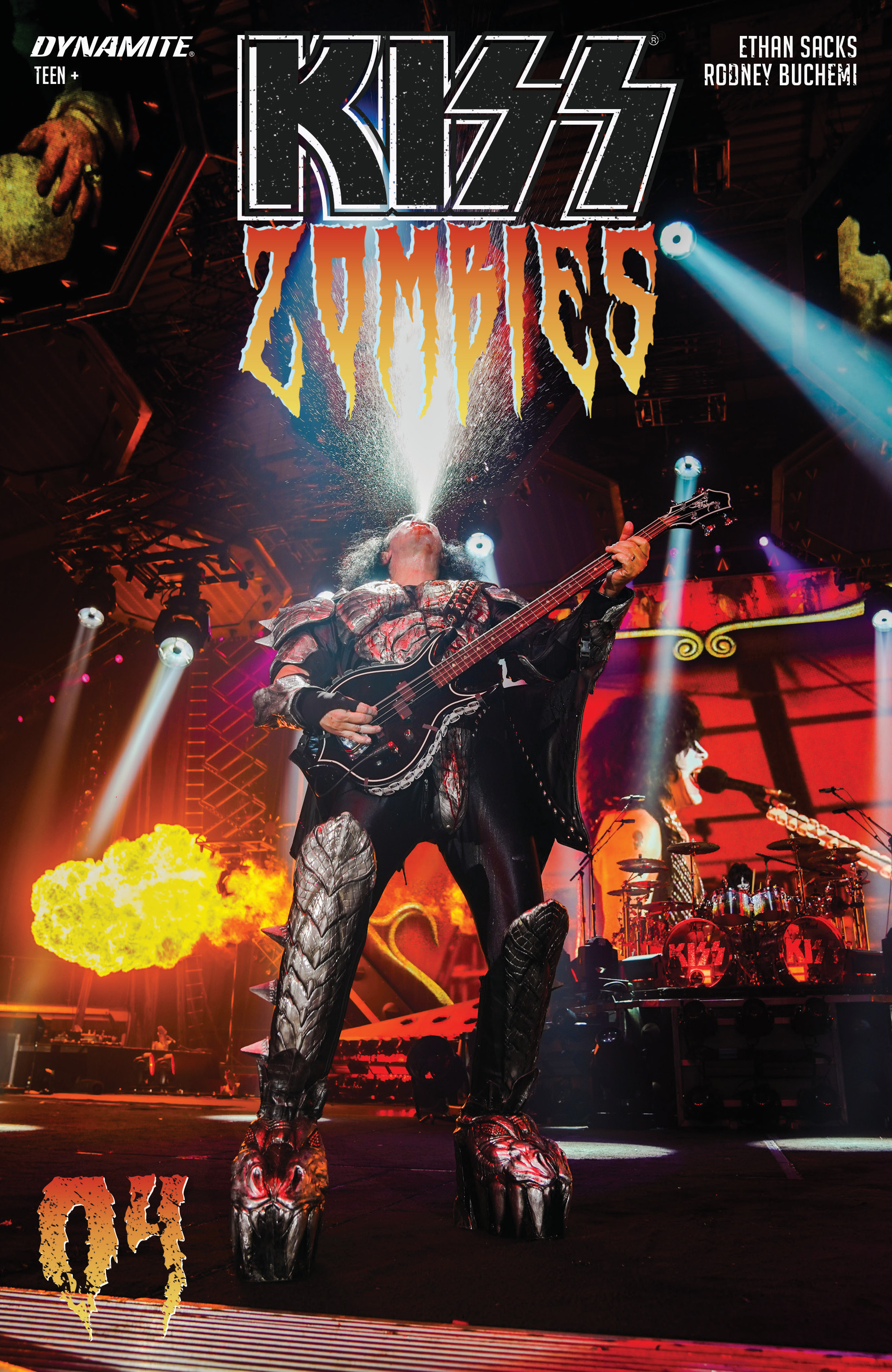 Read online Kiss: Zombies comic -  Issue #4 - 4