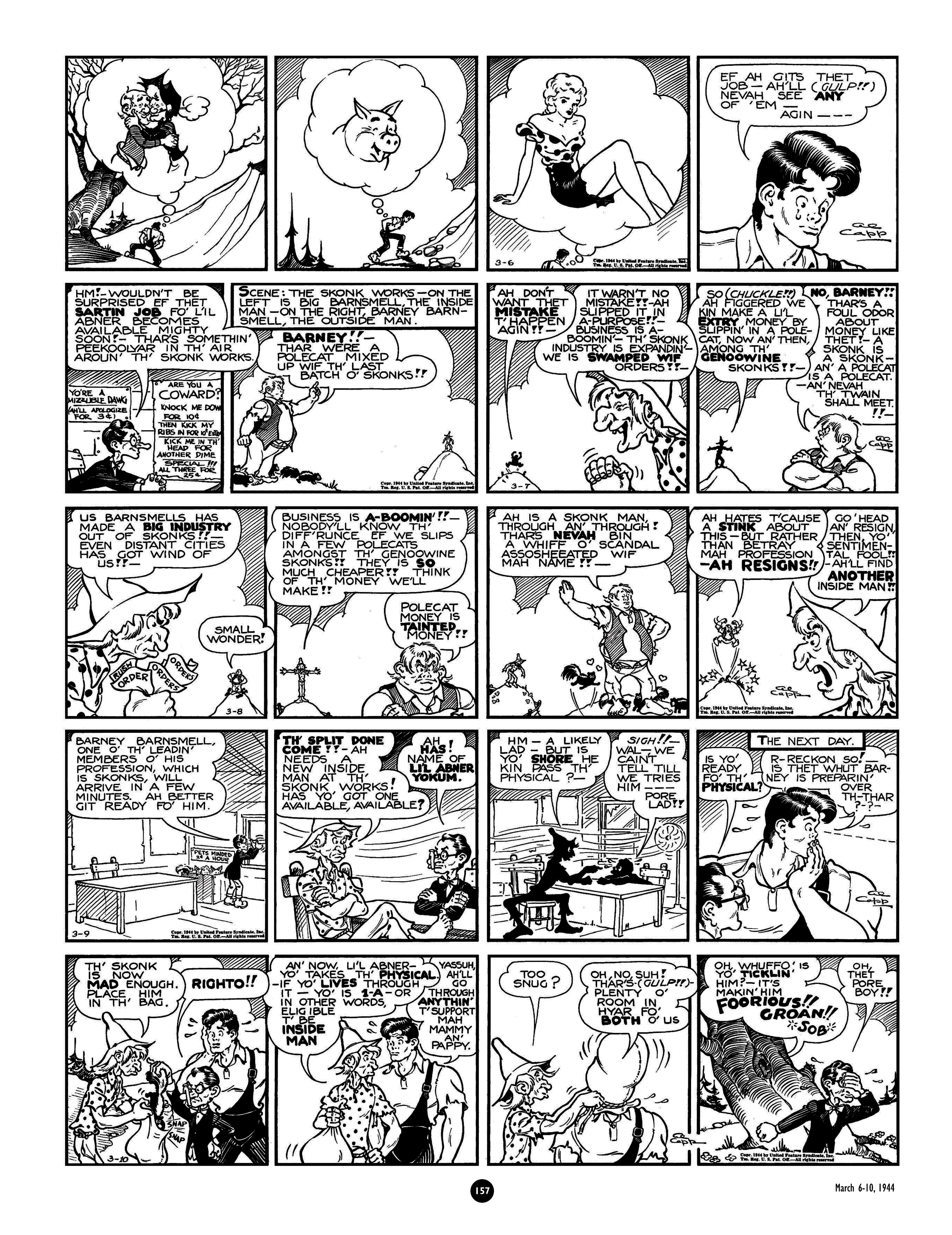 Read online Al Capp's Li'l Abner Complete Daily & Color Sunday Comics comic -  Issue # TPB 5 (Part 2) - 59