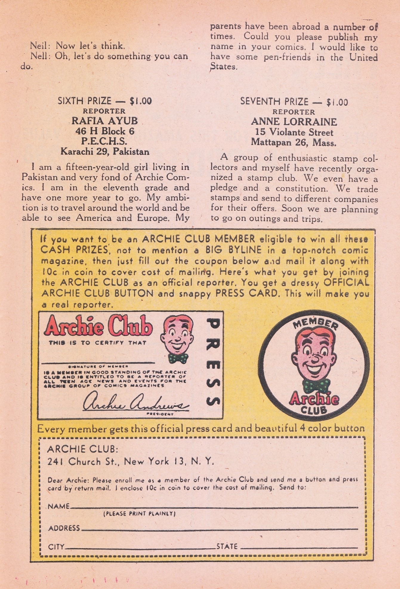 Read online Pep Comics comic -  Issue #124 - 27