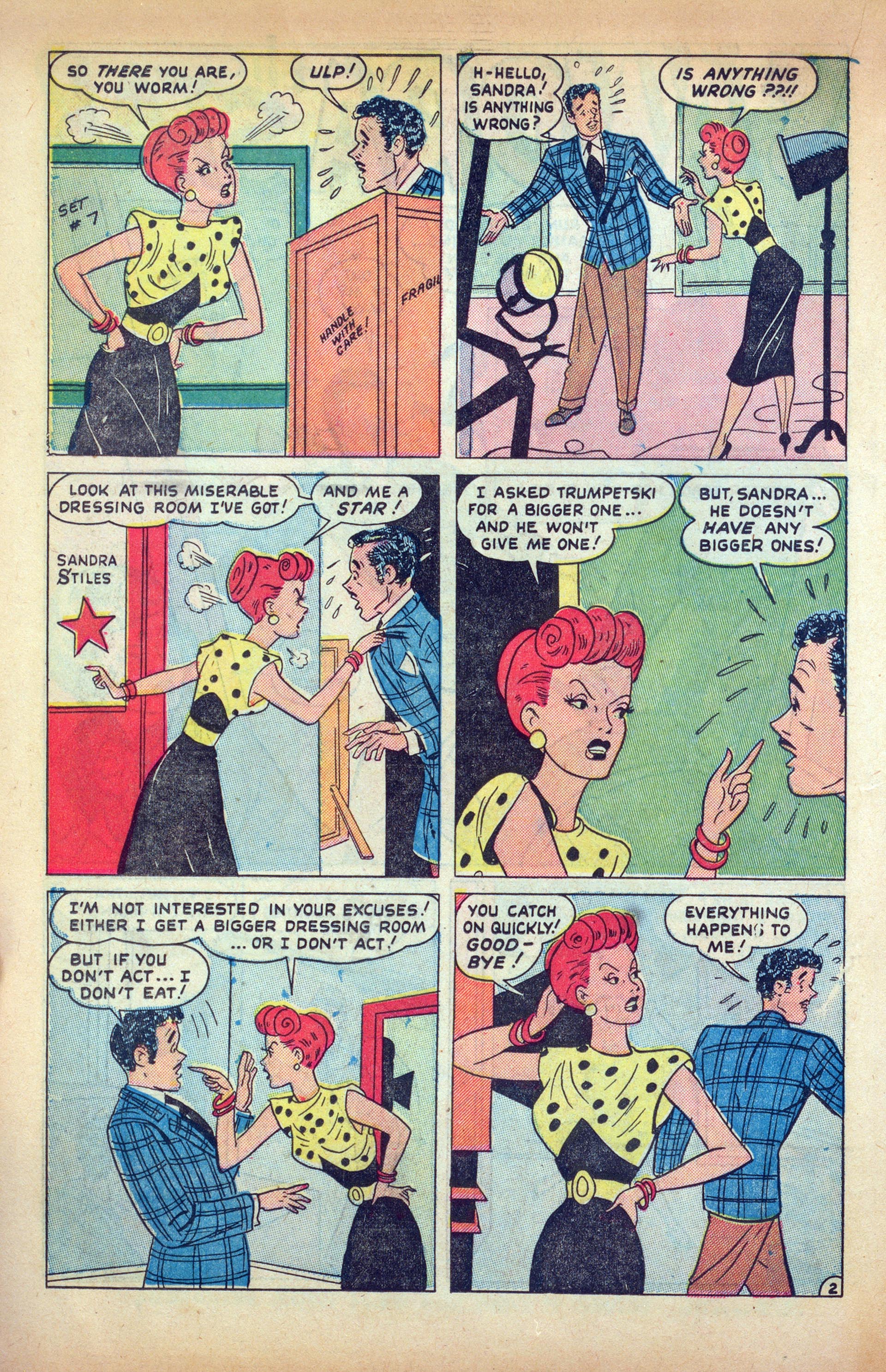 Read online Hedy Of Hollywood Comics comic -  Issue #42 - 18